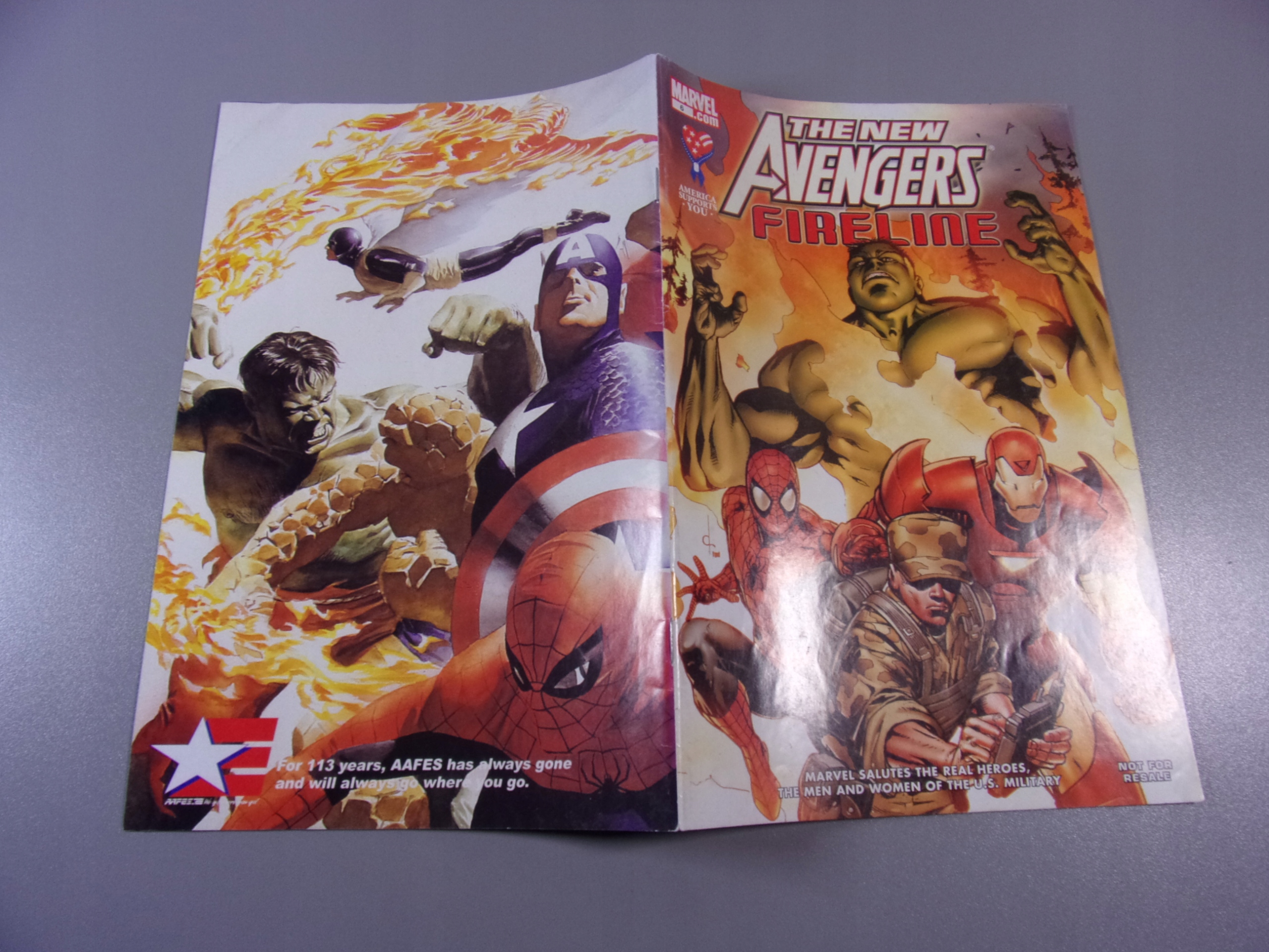 THE NEW AVENGERS FIRELINE wyd. anglojęzyczne