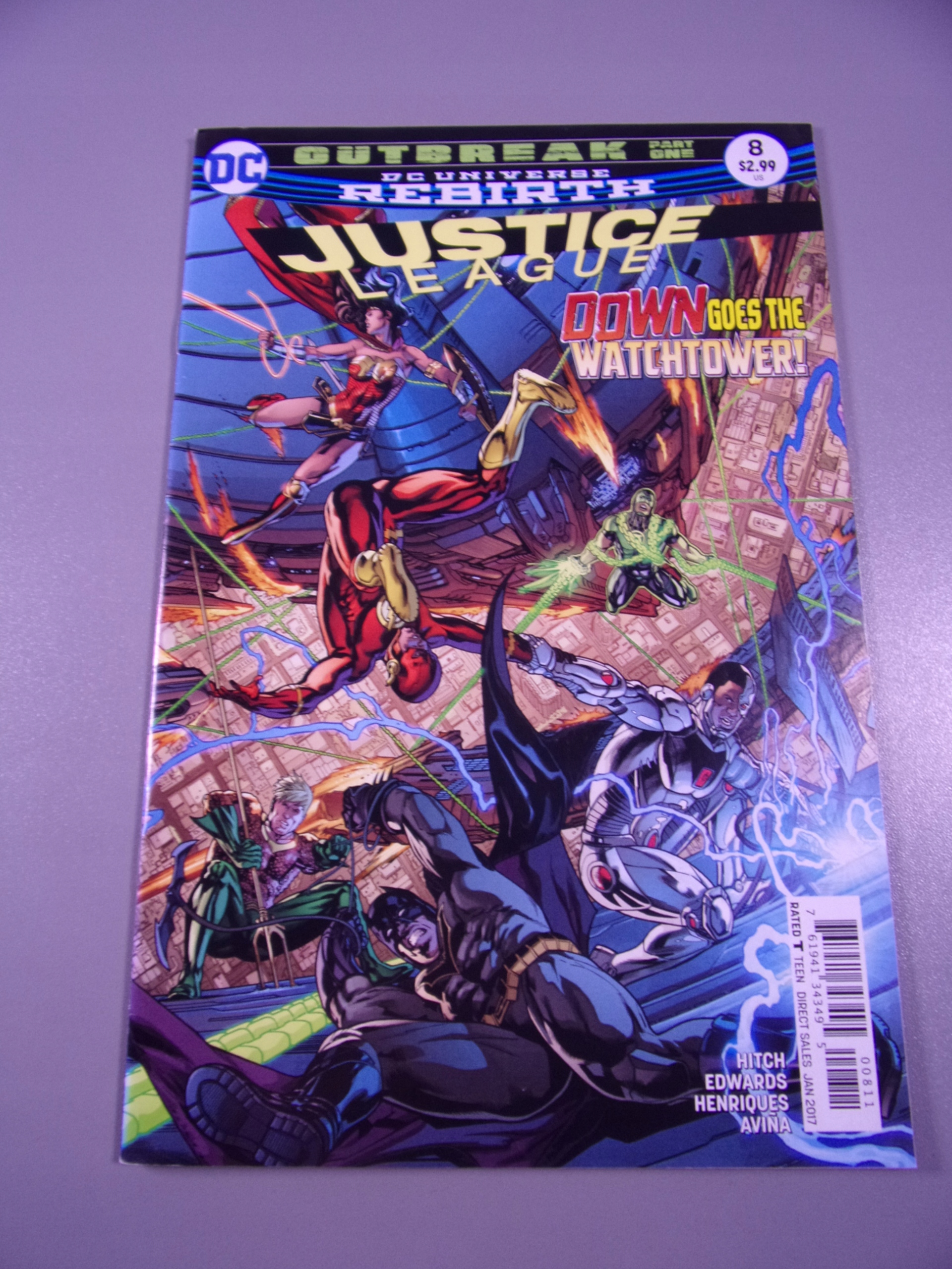 JUSTICE LEAGUE 1/2017 wyd. anglojęzyczne