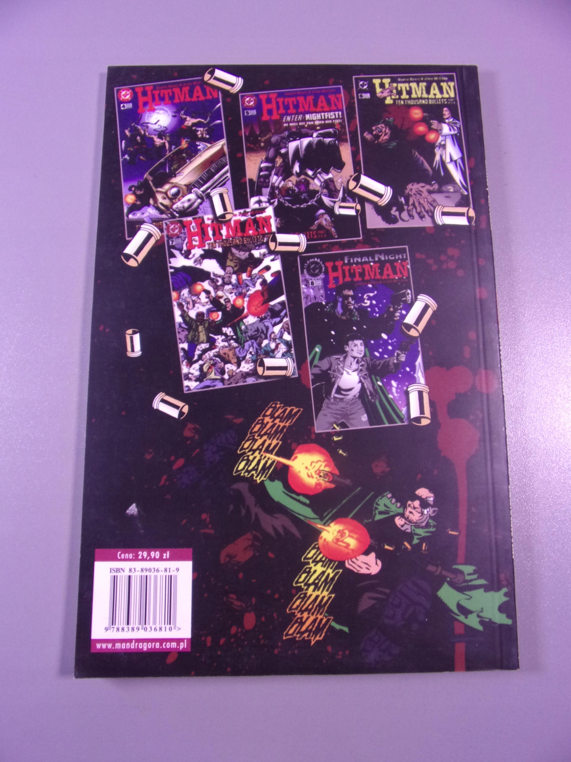 HITMAN 10.000 PESTEK 2004 r. MANDRAGORA