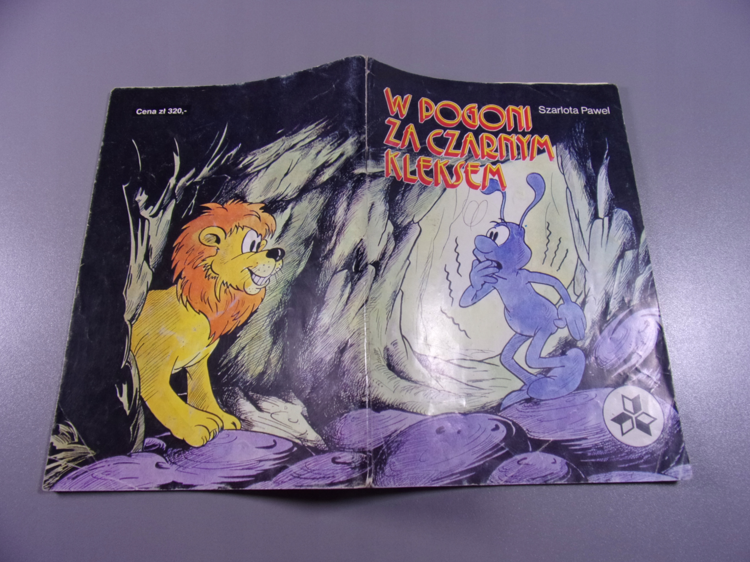 KLEKS W POGONI ZA CZARNYM KLEKSEM 1989 r. wyd. I