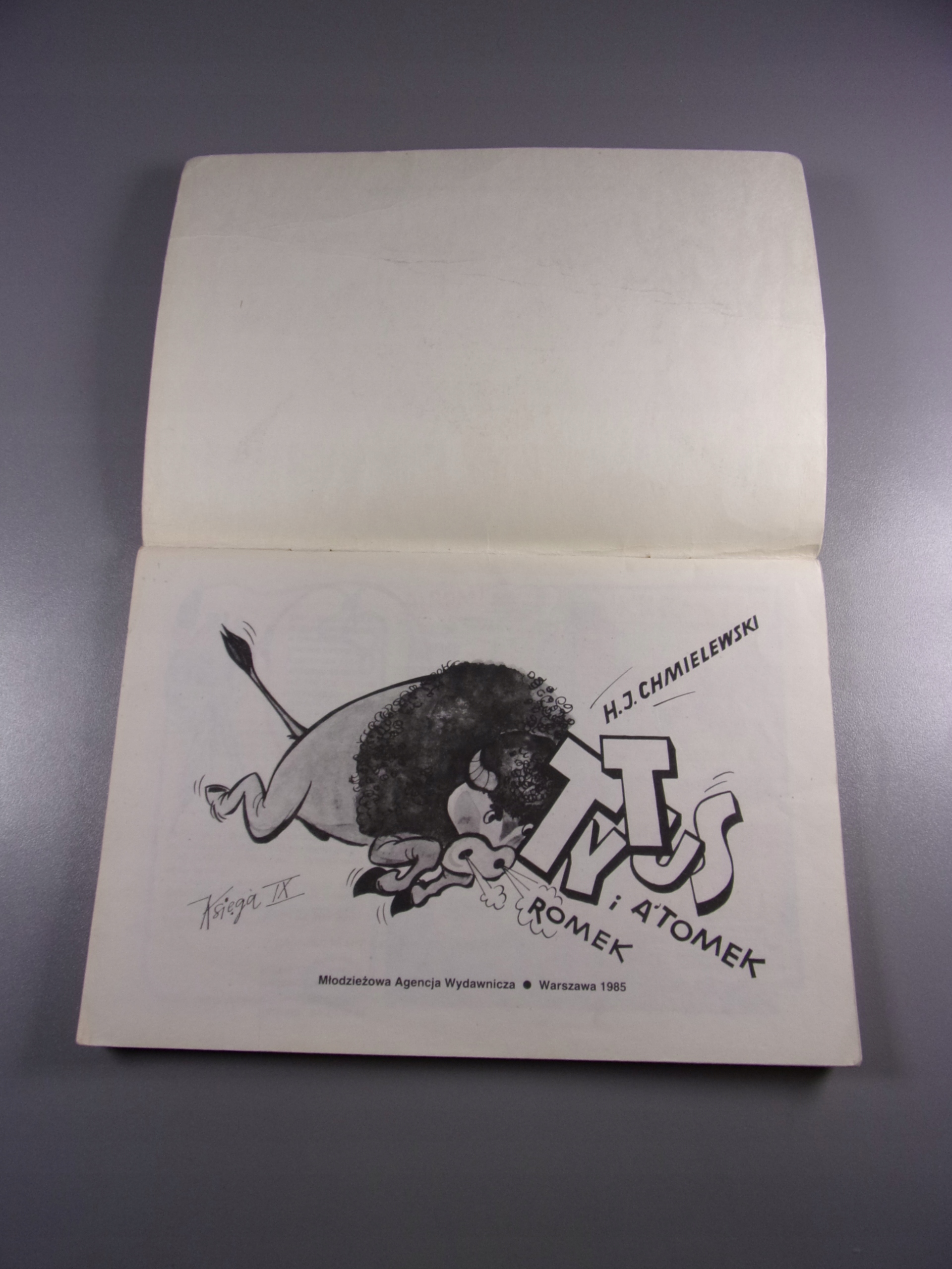 TYTUS księga IX 1985 r.