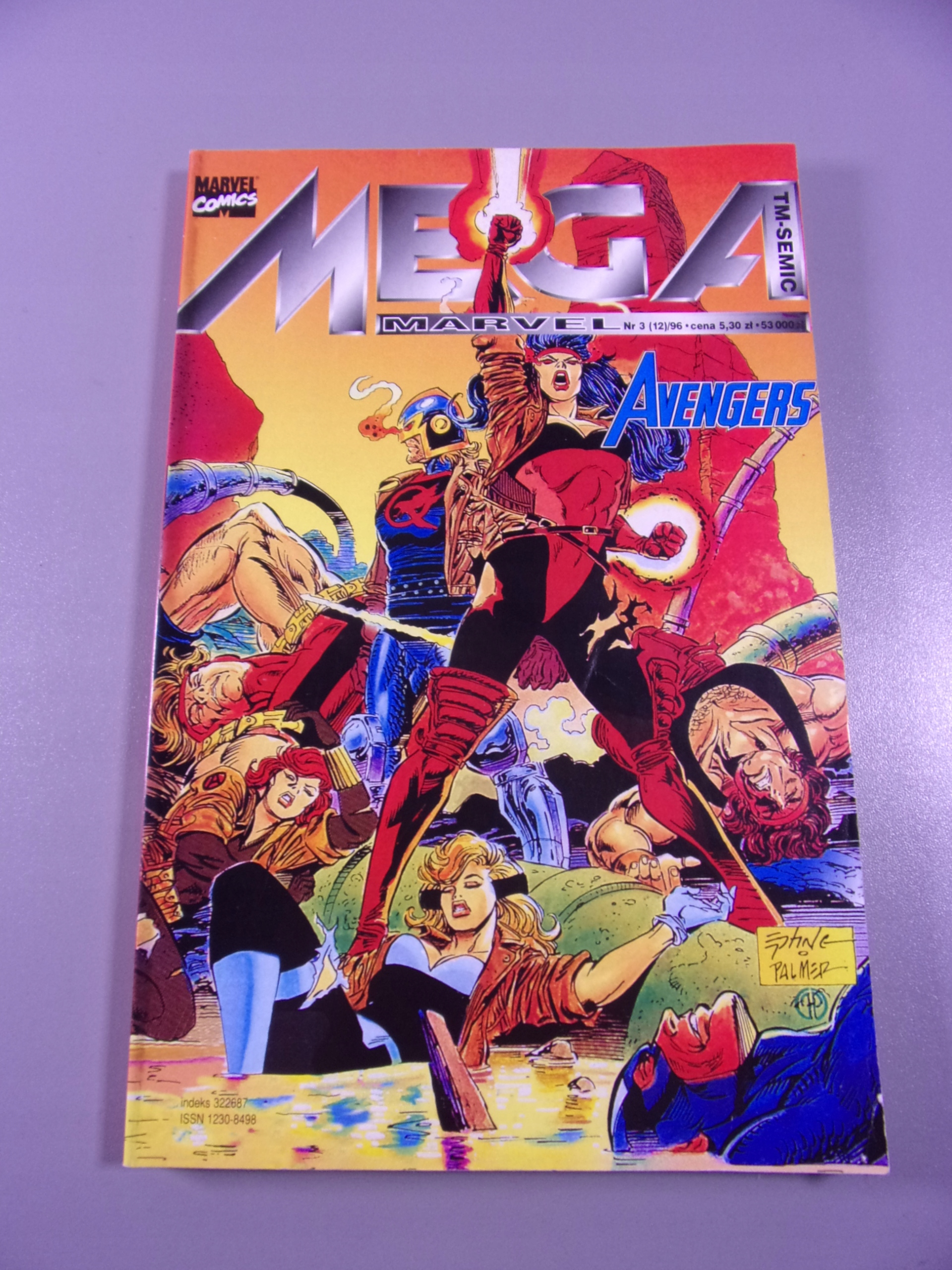 MEGA MARVEL 3(12)/96 AVENGERS TM-Semic