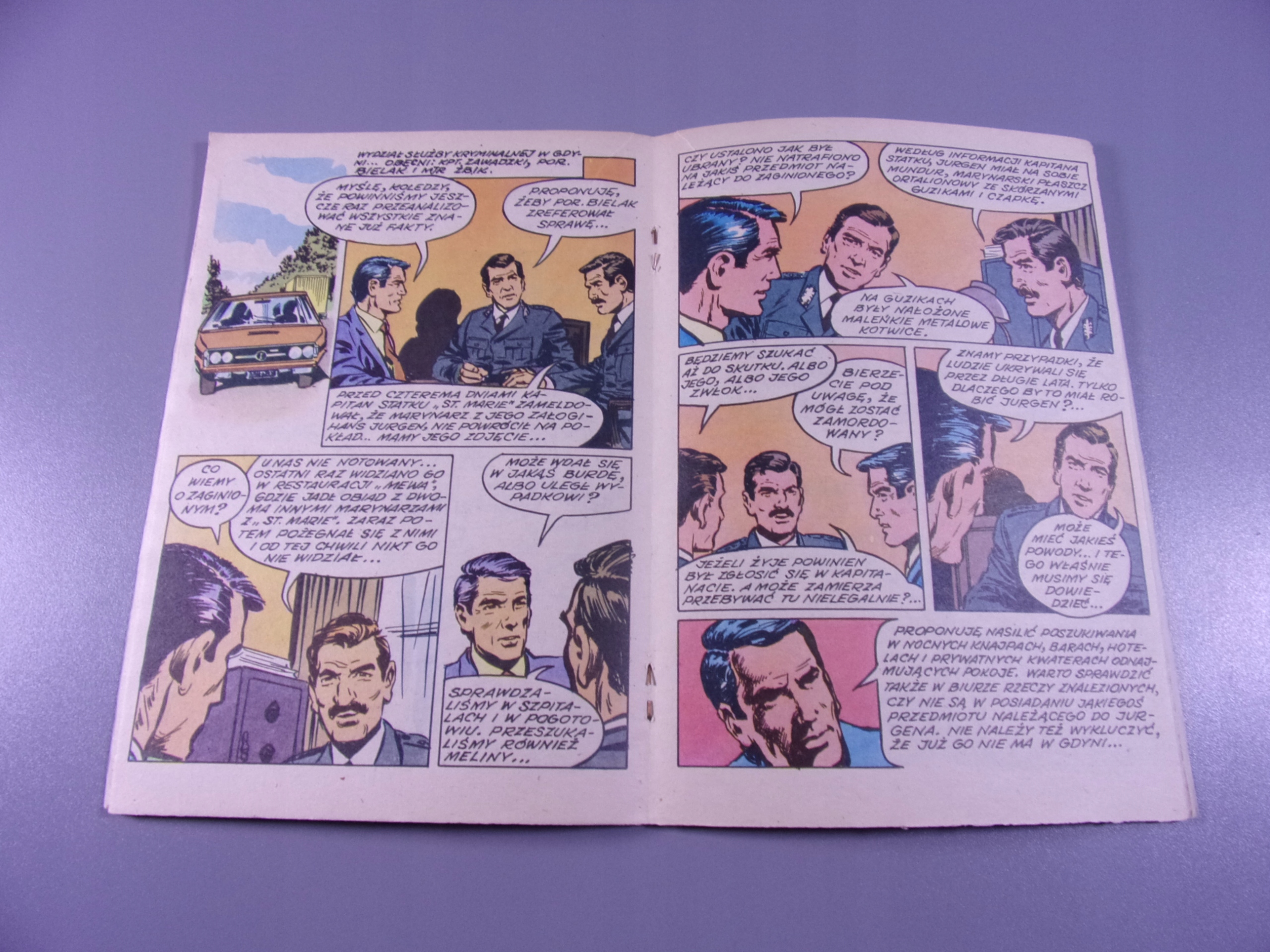 KAPITAN ŻBIK ST. MARIA WYCHODZI W MORZE wydanie I 1982 r.