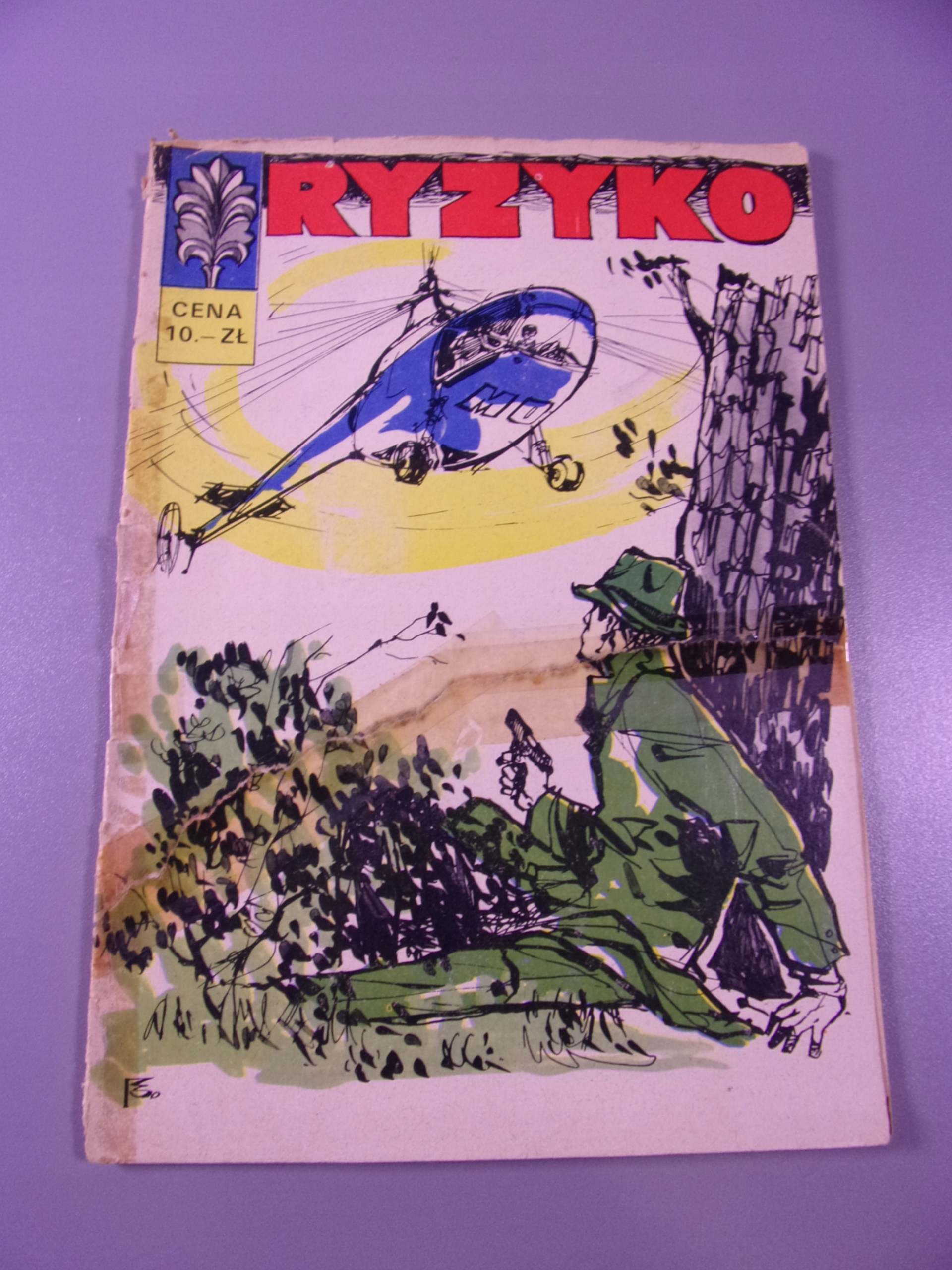 KAPITAN ŻBIK RYZYKO cz. 3 1968 r. wyd. I