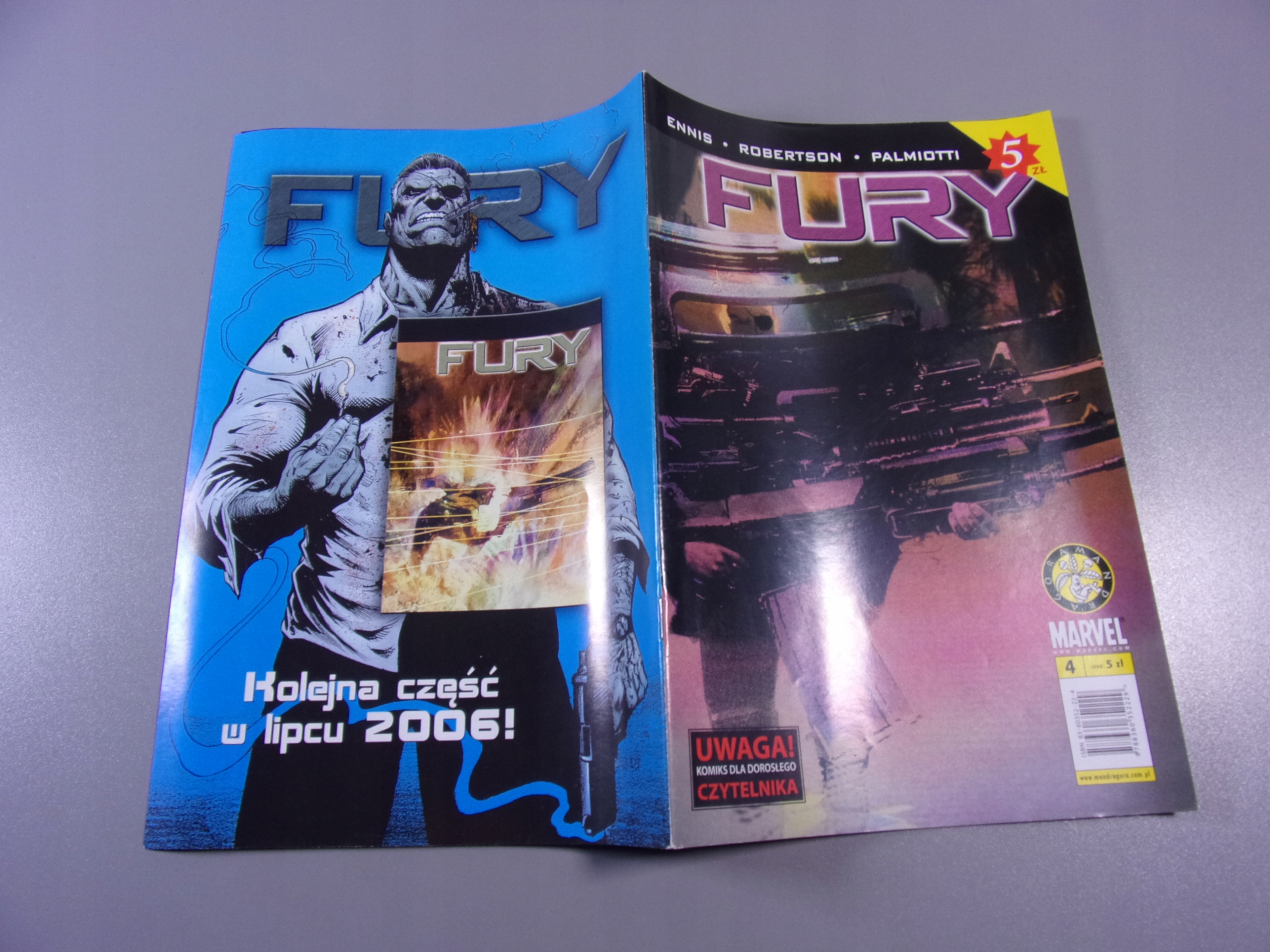 FURY #4 2006 r. MANDRAGORA