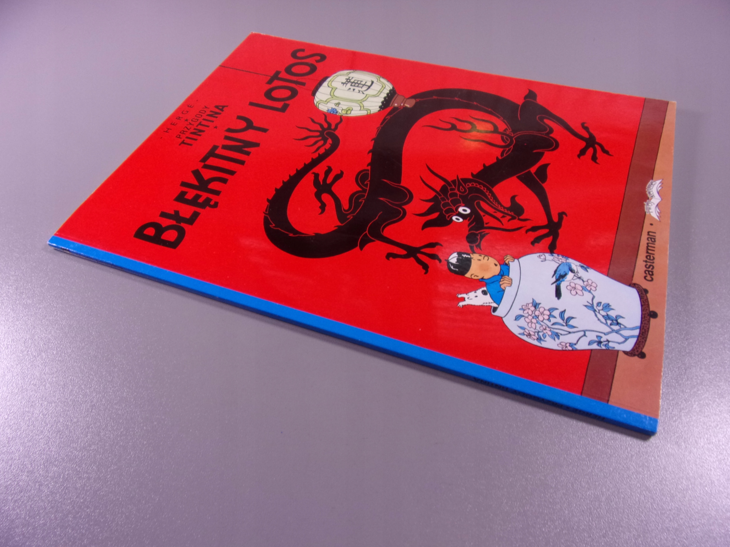 PRZYGODY TINTINA 4. BŁĘKITNY LOTOS wyd. TWÓJ KOMIKS