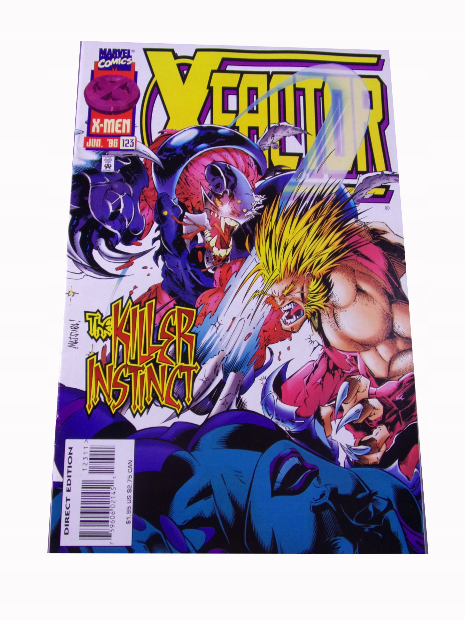 X-MEN X-FACTOR nr 123 6/1996 wydanie anglojęzyczne