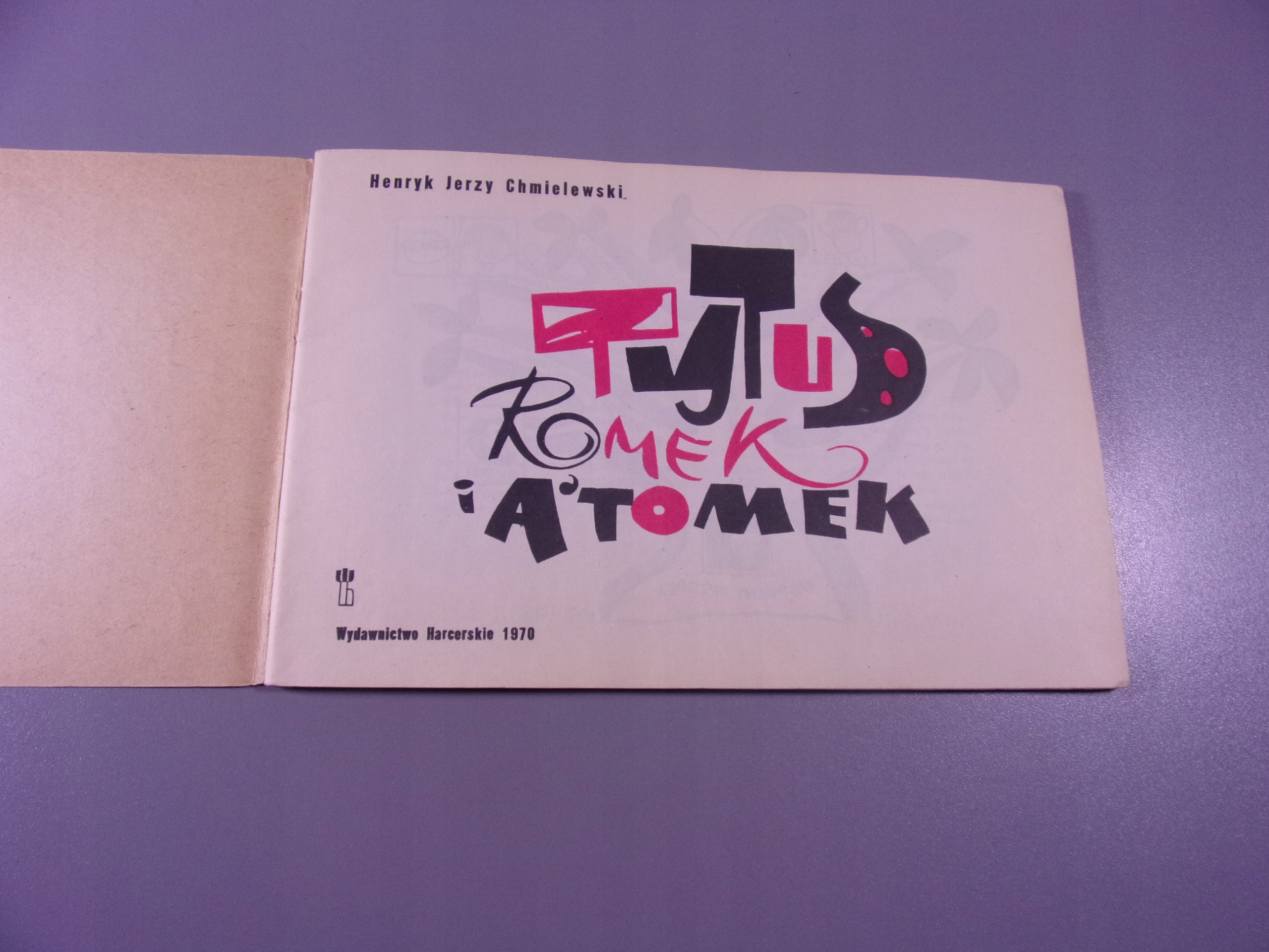 TYTUS księga I 1970 r. wyd. III HORYZONTY