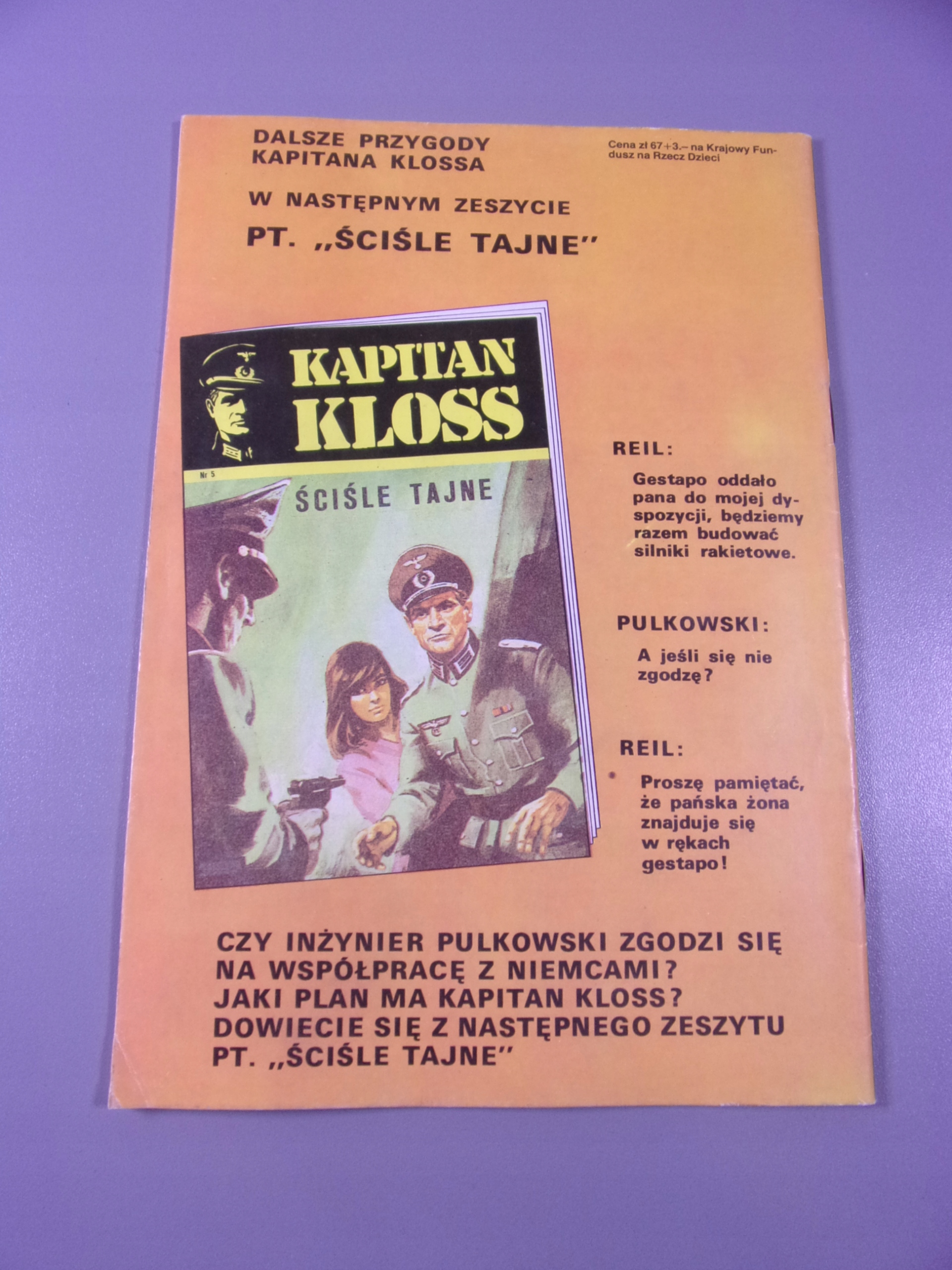 KAPITAN KLOSS 4. KUZYNKA EDYTA 1986 r.