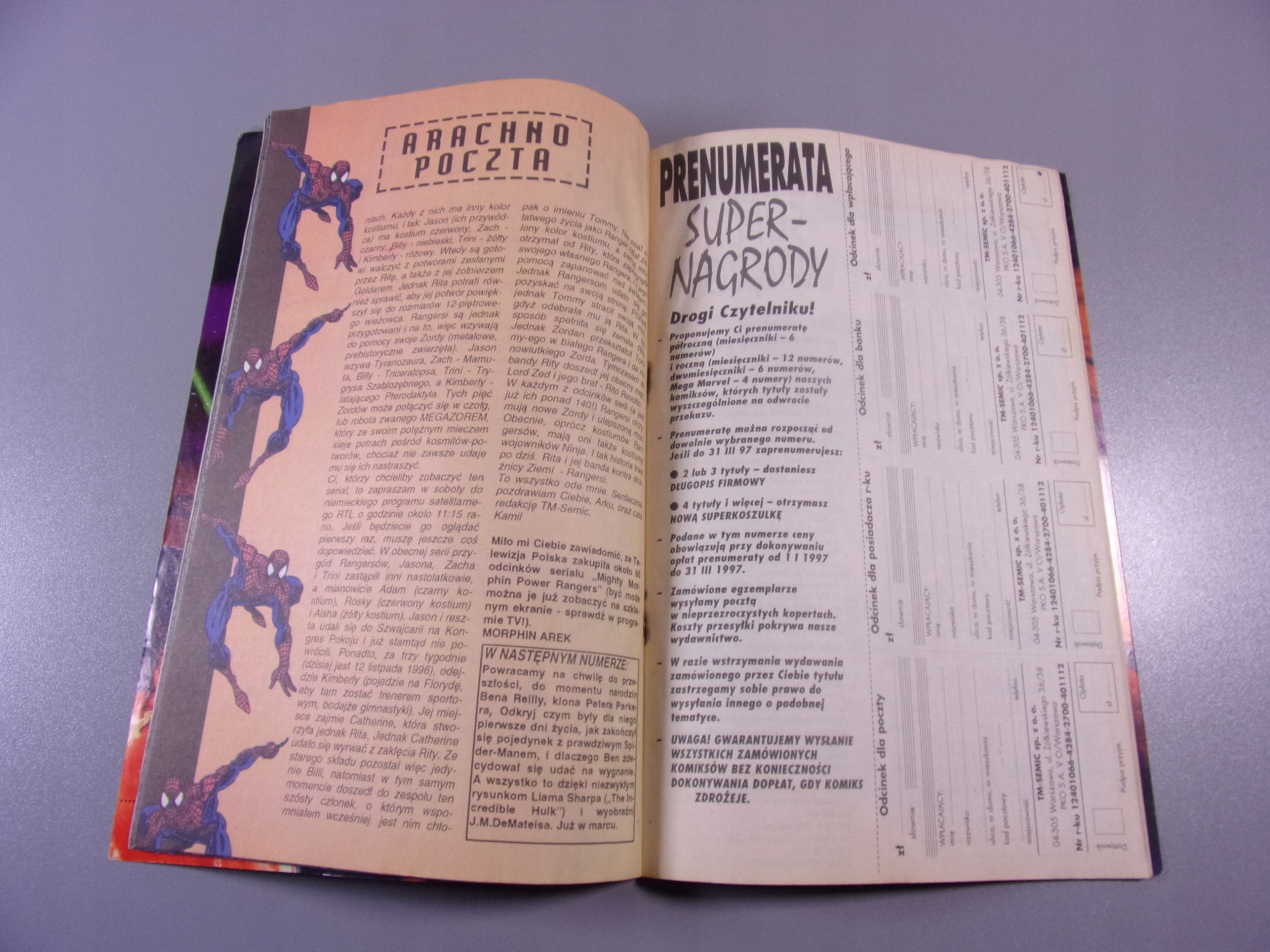 SPIDER-MAN 2/97 TM-Semic