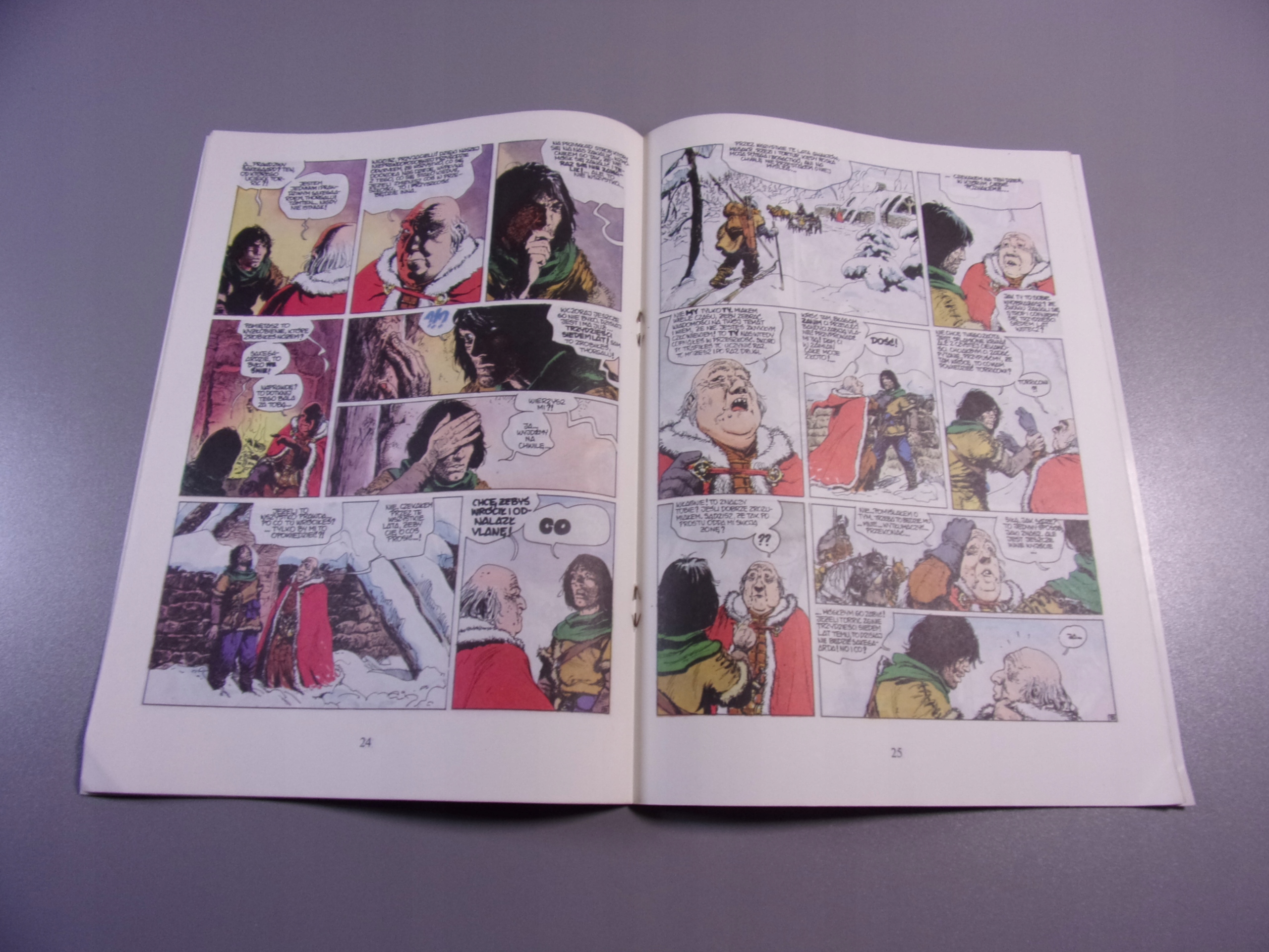 THORGAL WŁADCA GÓR wyd. I 1990 r. ORBITA