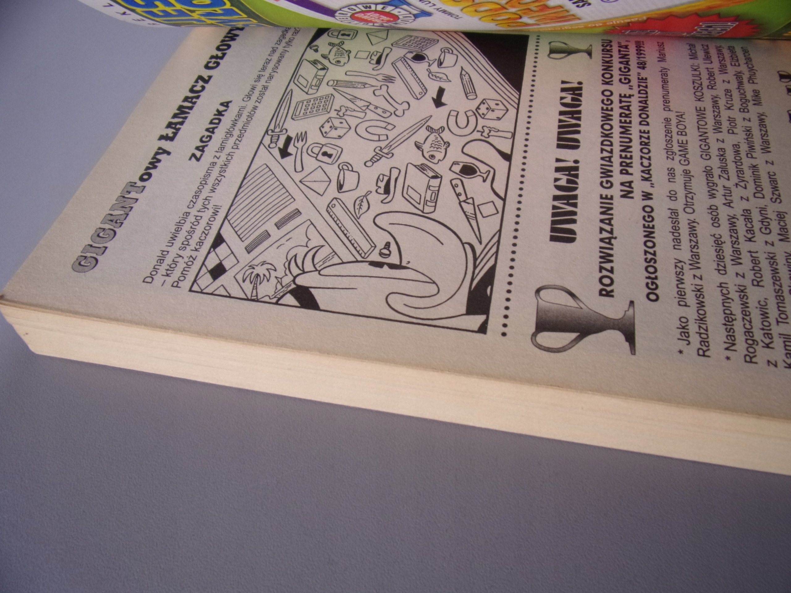 KOMIKS GIGANT 4/2000 KAMIENIE KAHUNA