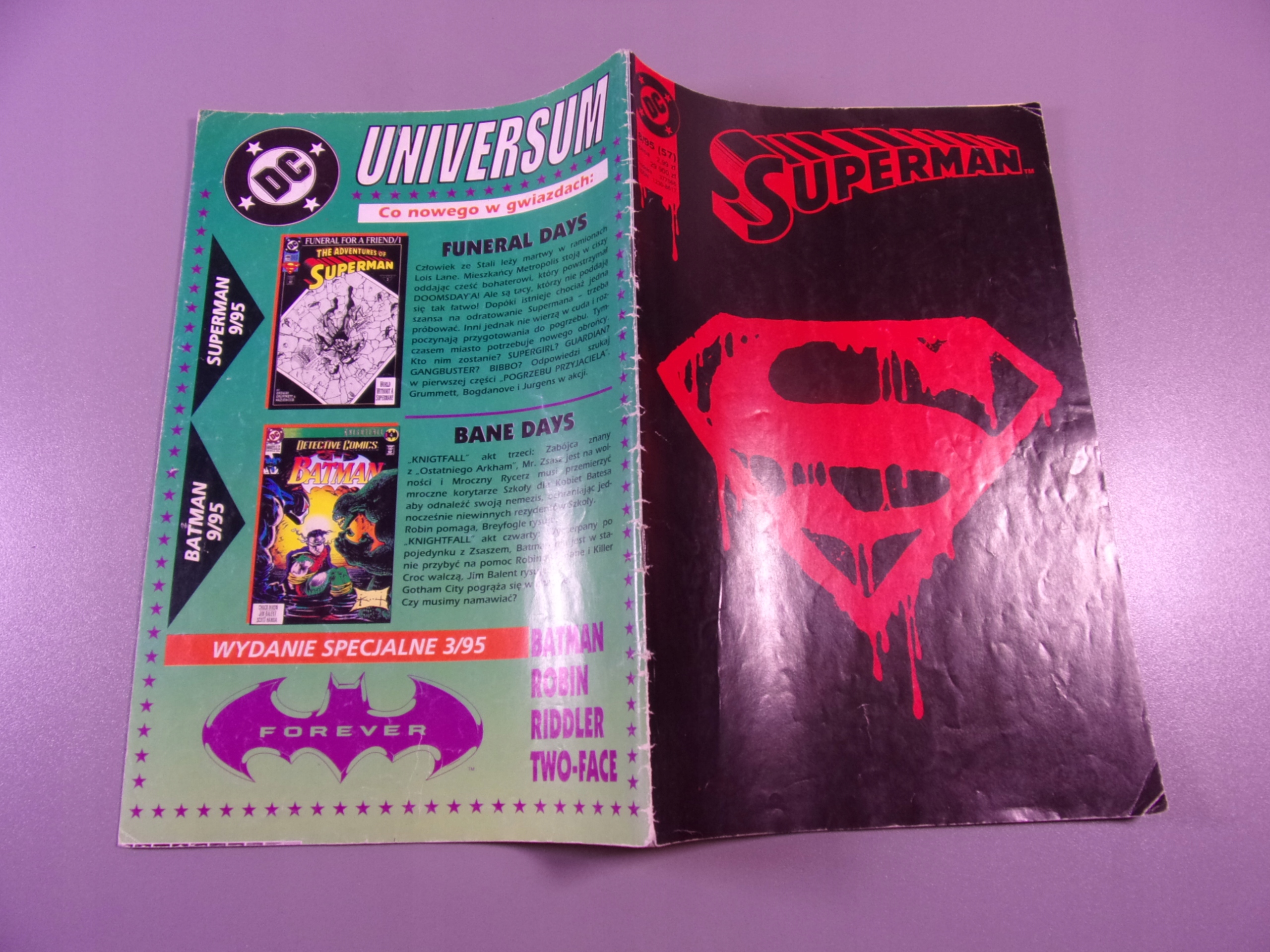 SUPERMAN 8/95 TM-Semic