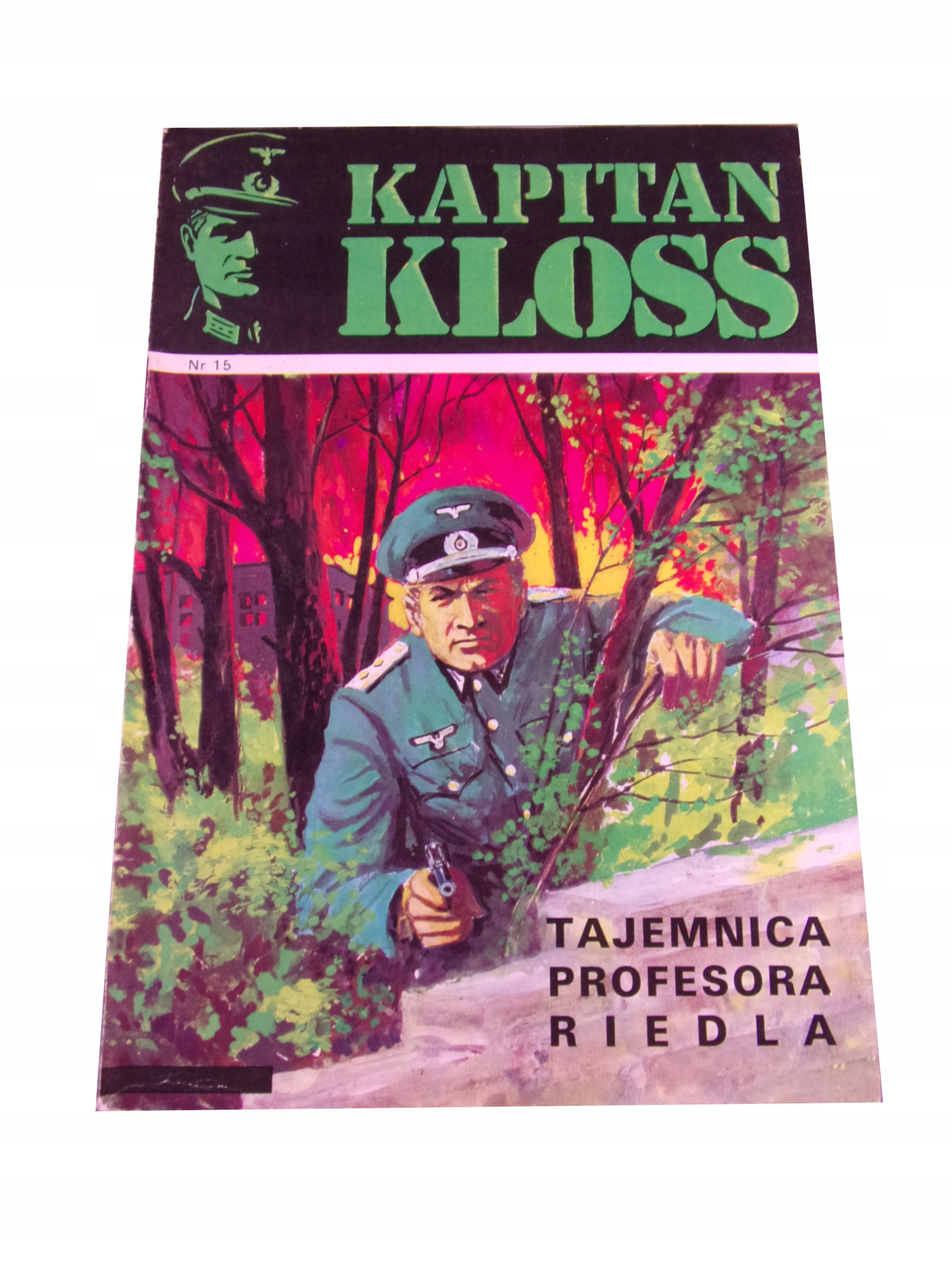 KAPITAN KLOSS 15. TAJEMNICA PROFESORA RIEDLA 1988r