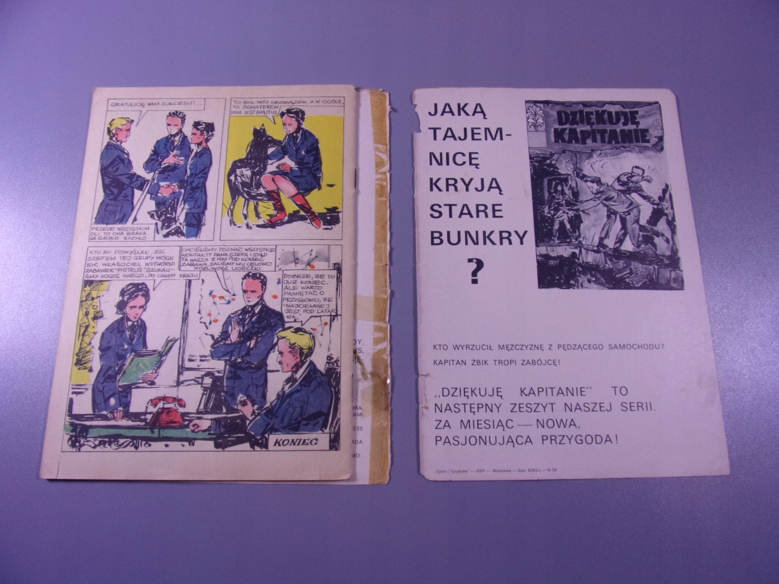 KAPITAN ŻBIK RYZYKO cz. 3 1968 r. wyd. I