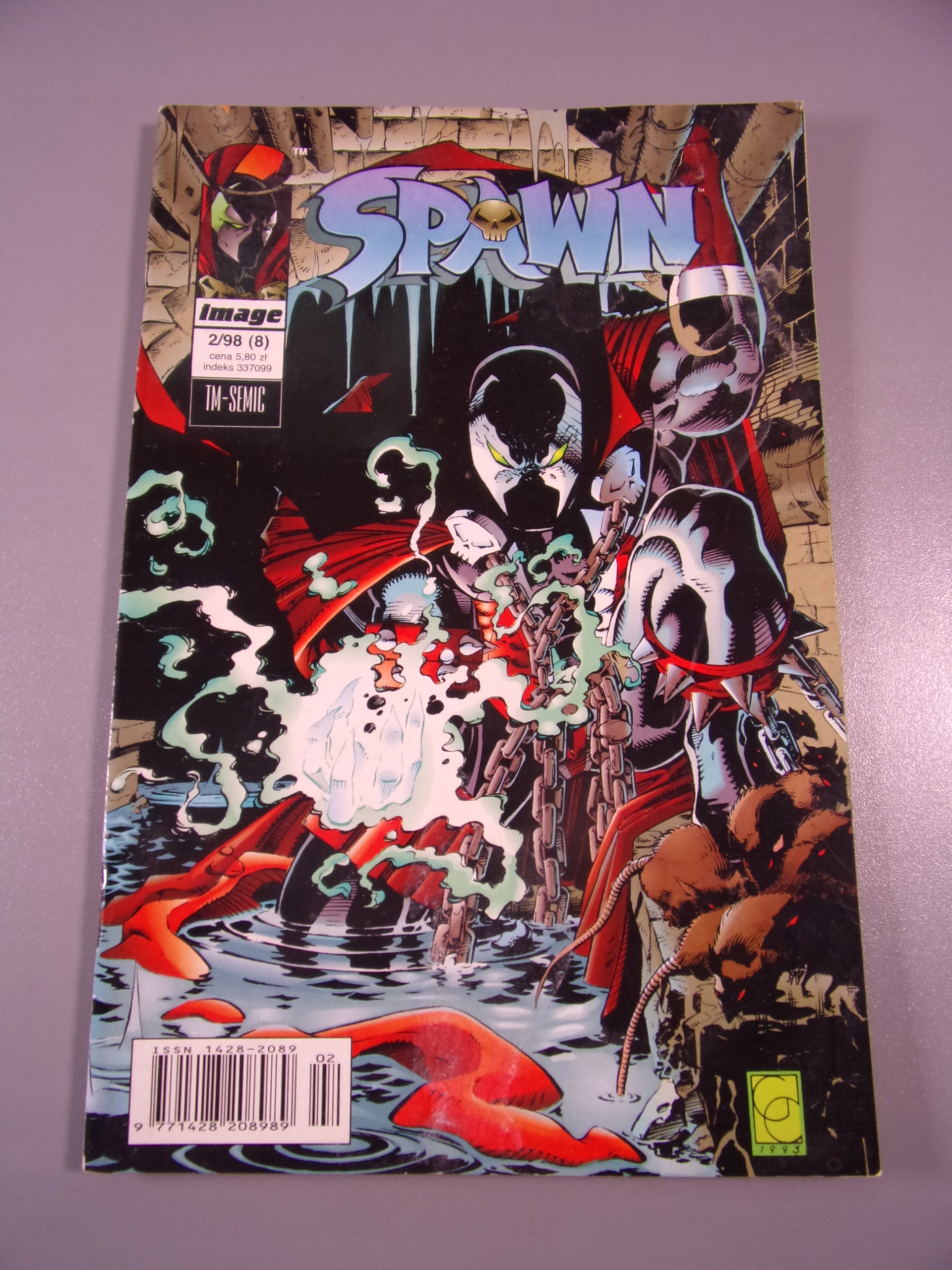 SPAWN #8 2/98 TM-Semic