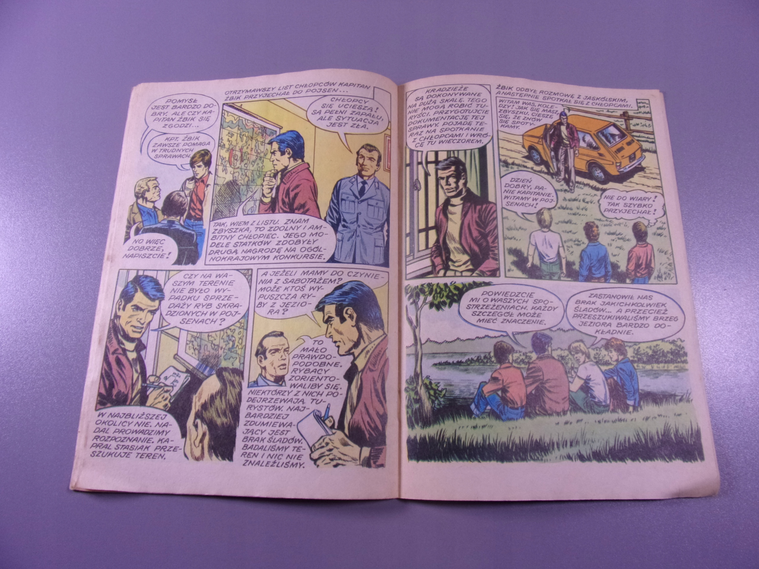 KAPITAN ŻBIK - ZERWANA SIEĆ 1982 r. wyd. II