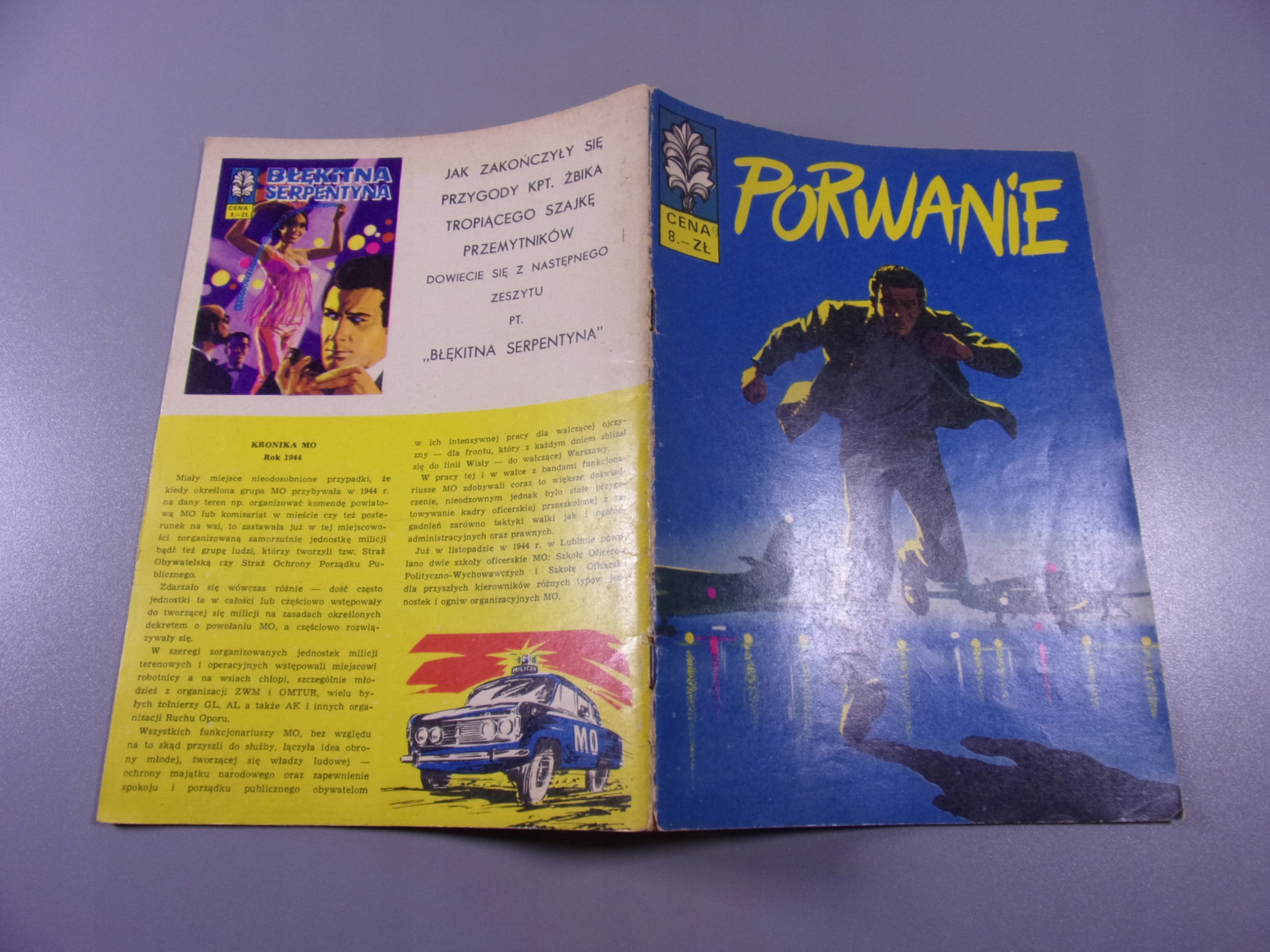 KAPITAN ŻBIK PORWANIE wyd. I 1971 r.