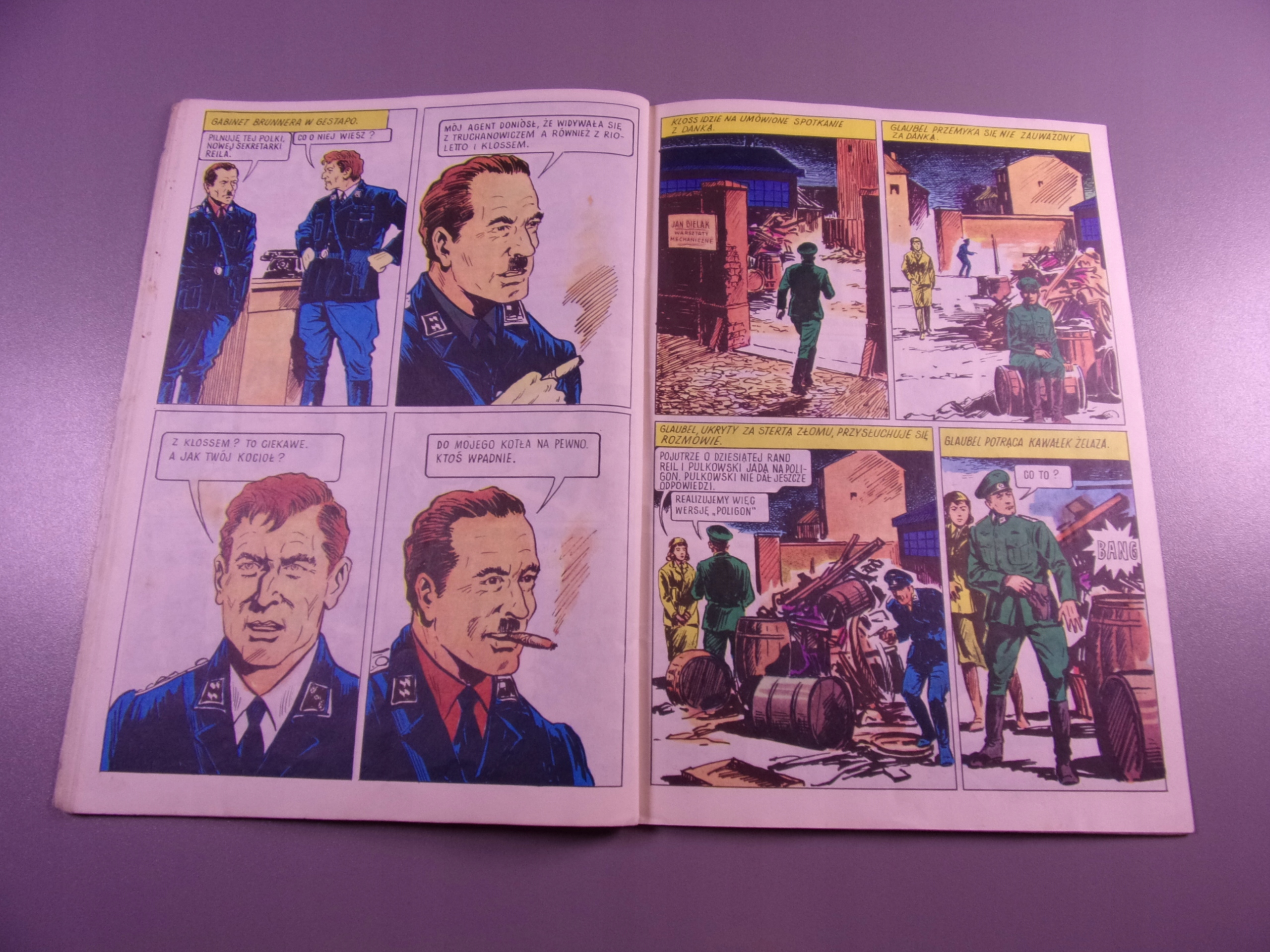 KAPITAN KLOSS 6. HASŁO wyd. I 1971 r.