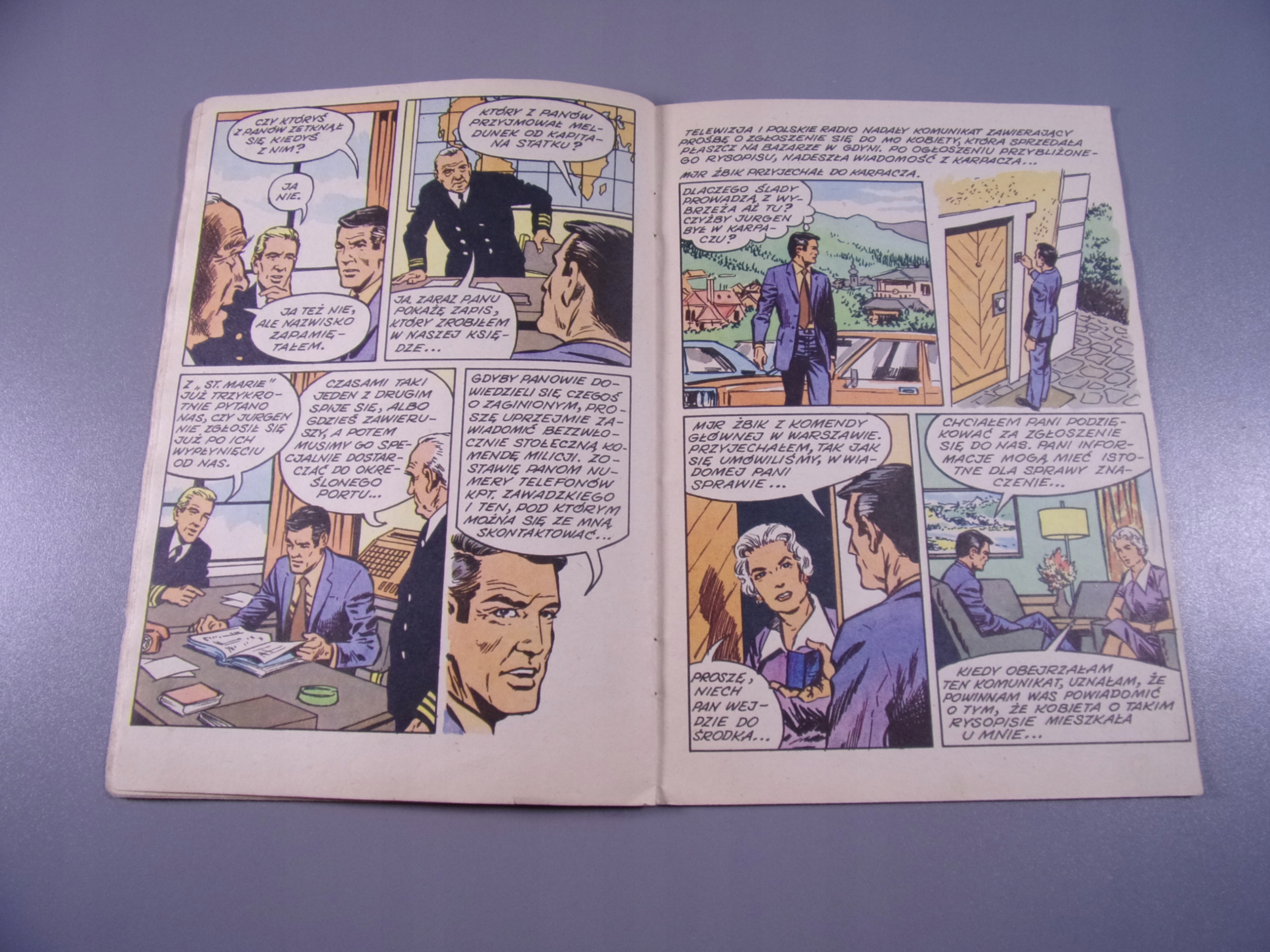 KAPITAN ŻBIK ST. MARIA WYCHODZI W MORZE 1982 r. wydanie I