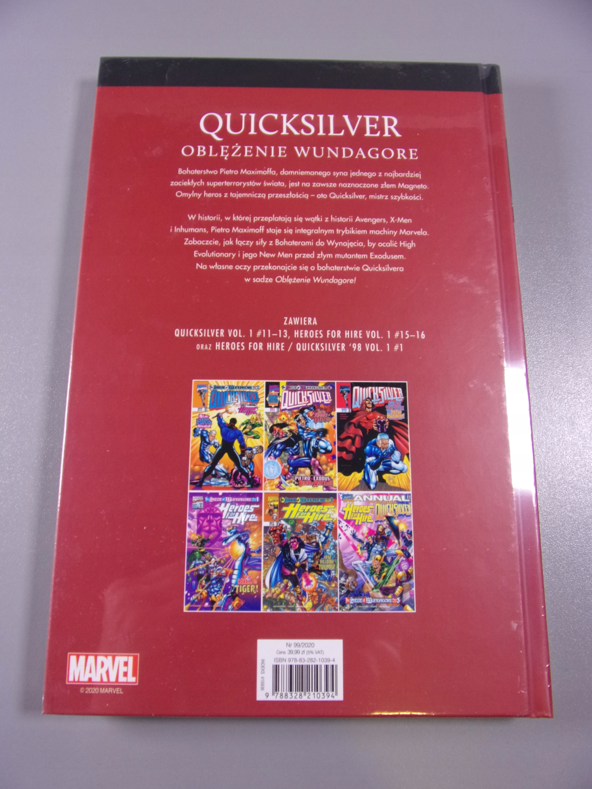 SUPERBOHATEROWIE MARVELA 99. QUICKSILVER