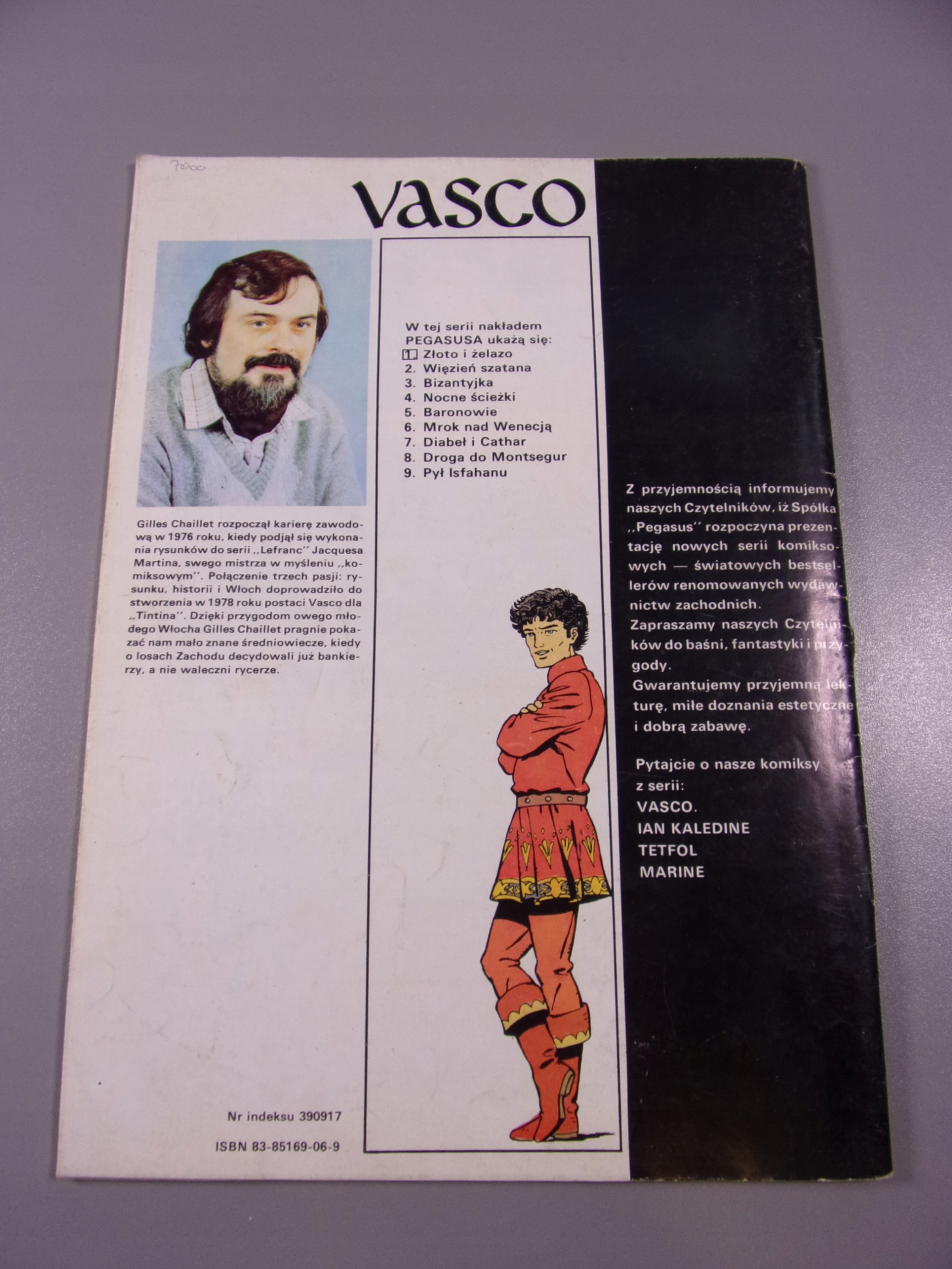 VASCO ZŁOTO i ŻELAZO 1990 r.