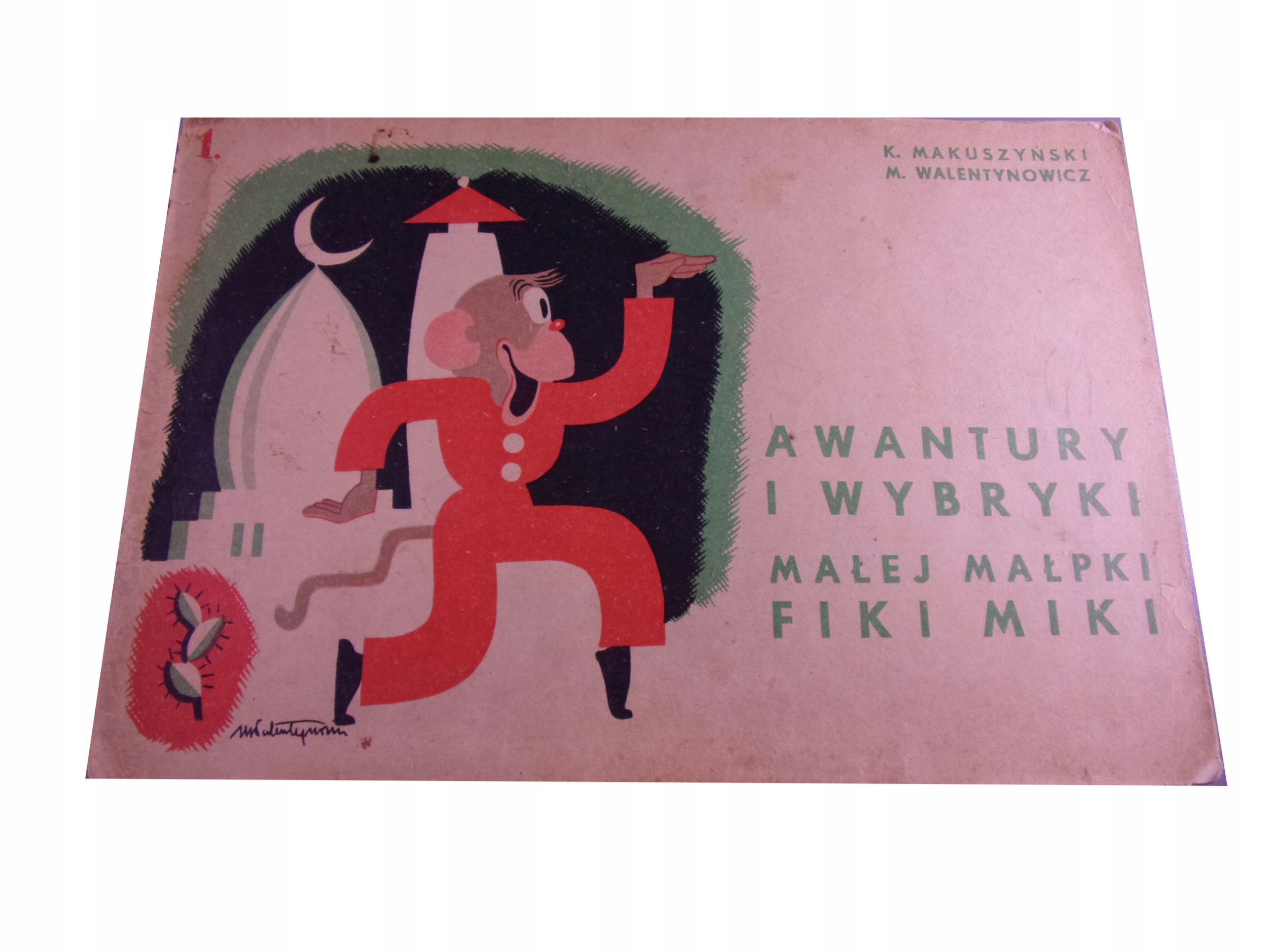 AWANTURY i WYBRYKI MAŁEJ MAŁPKI FIKI MIKI 1960 r.