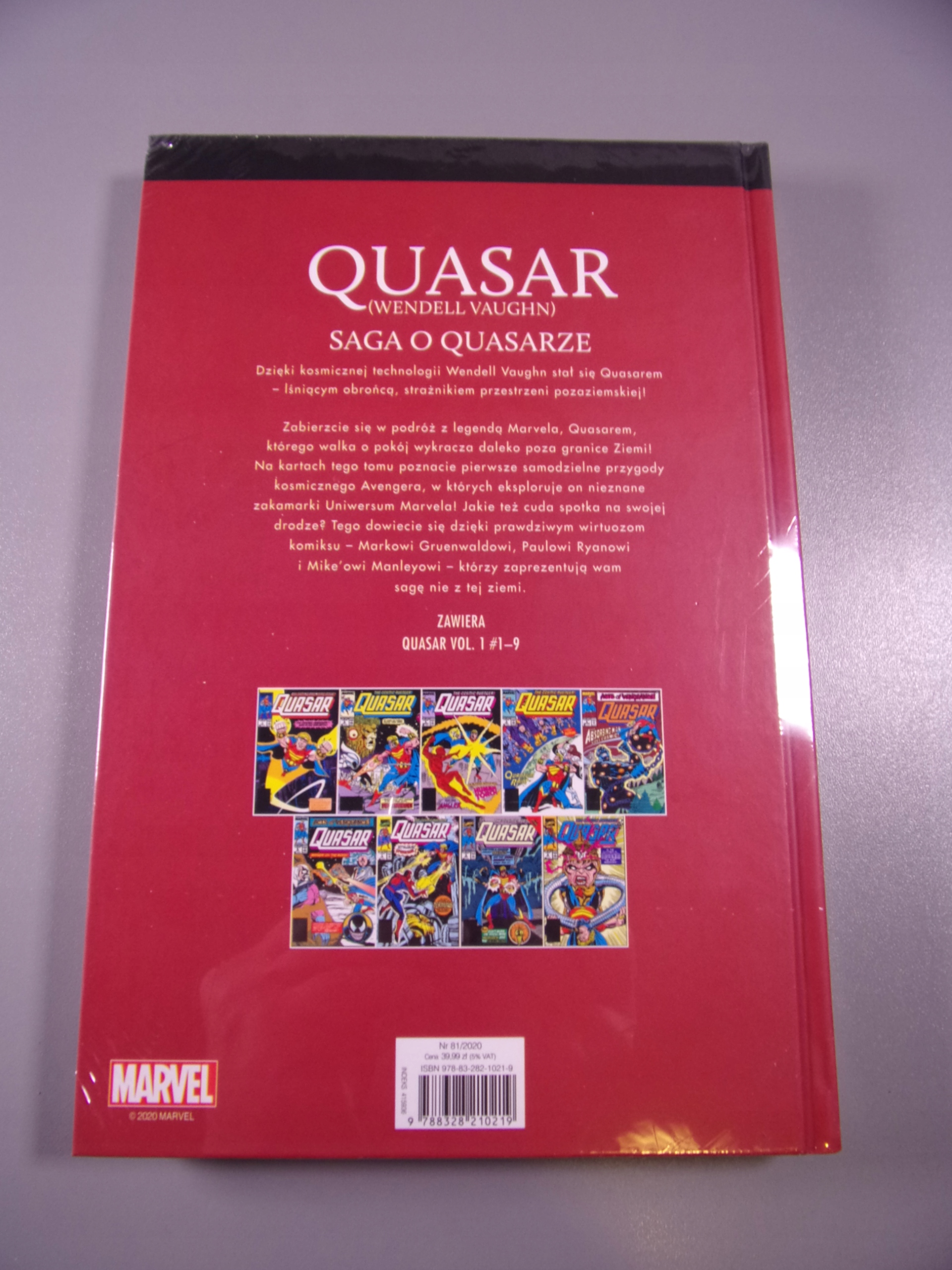 SUPERBOHATEROWIE MARVELA 81. QUASAR