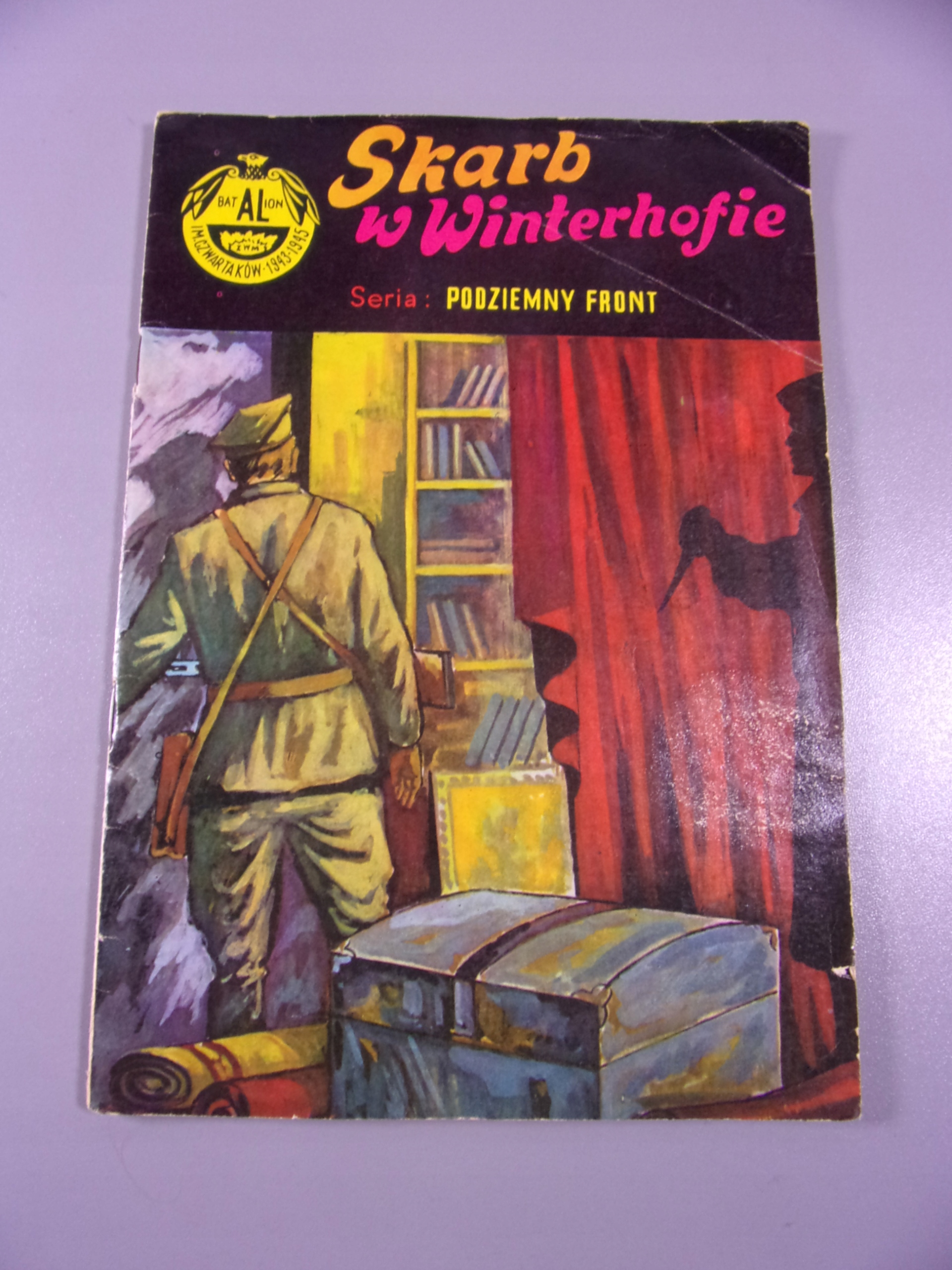 PODZIEMNY FRONT SKARB W WINTERHOFIE wyd. I 1972 r.