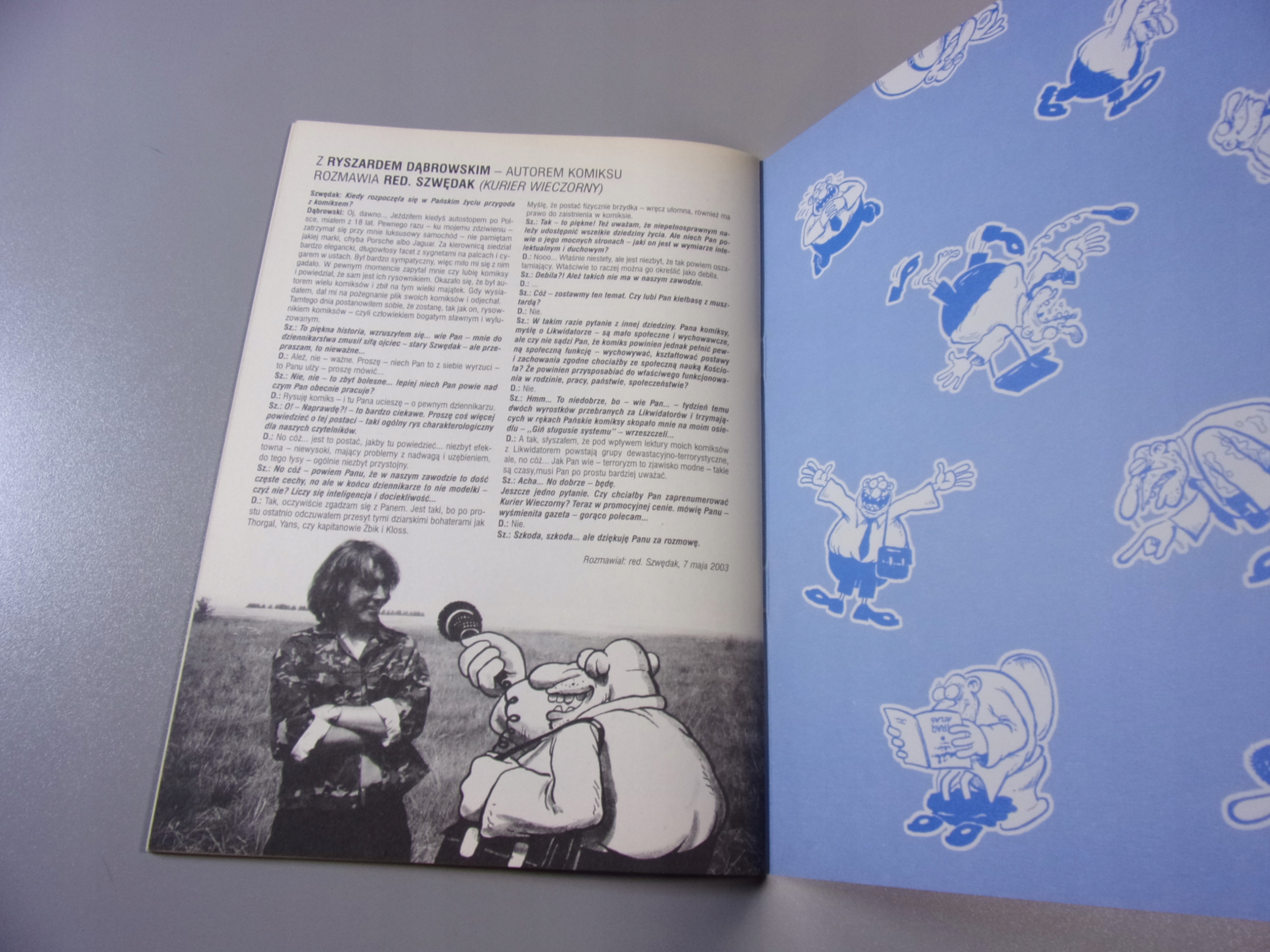 REDAKTOR SZWĘDAK CZYLI SZTUKA WYWIADU 2003 r. wyd. I