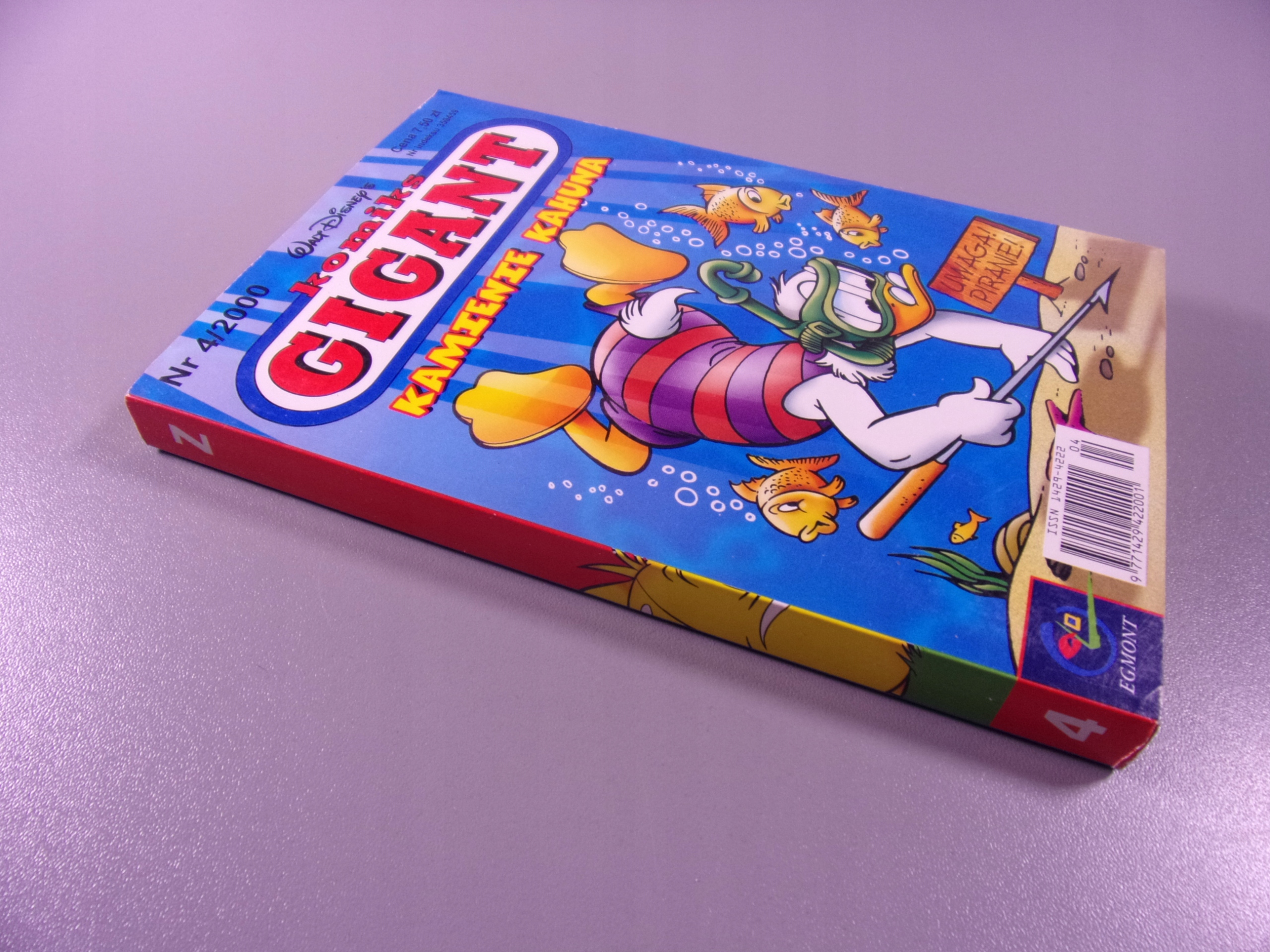 KOMIKS GIGANT 4/2000 KAMIENIE KAHUNA