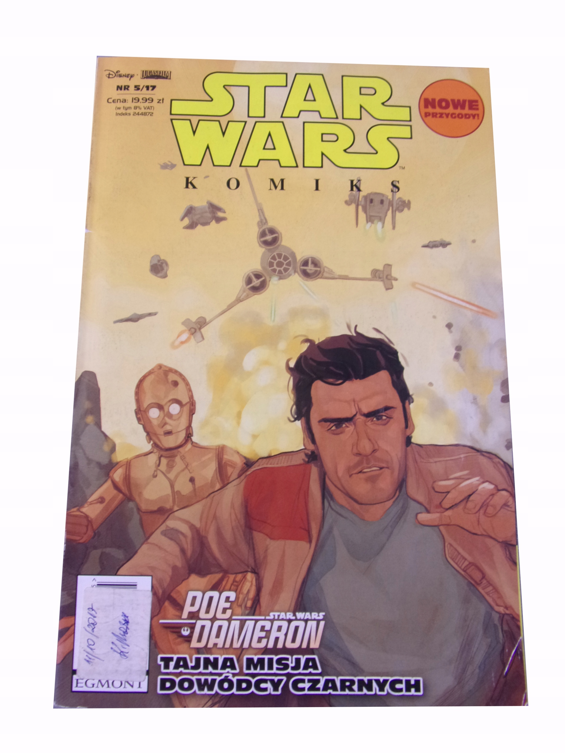 STAR WARS KOMIKS 5/17 POE DAMERSON TAJNA MISJA DOWÓDCY CZARNYCH