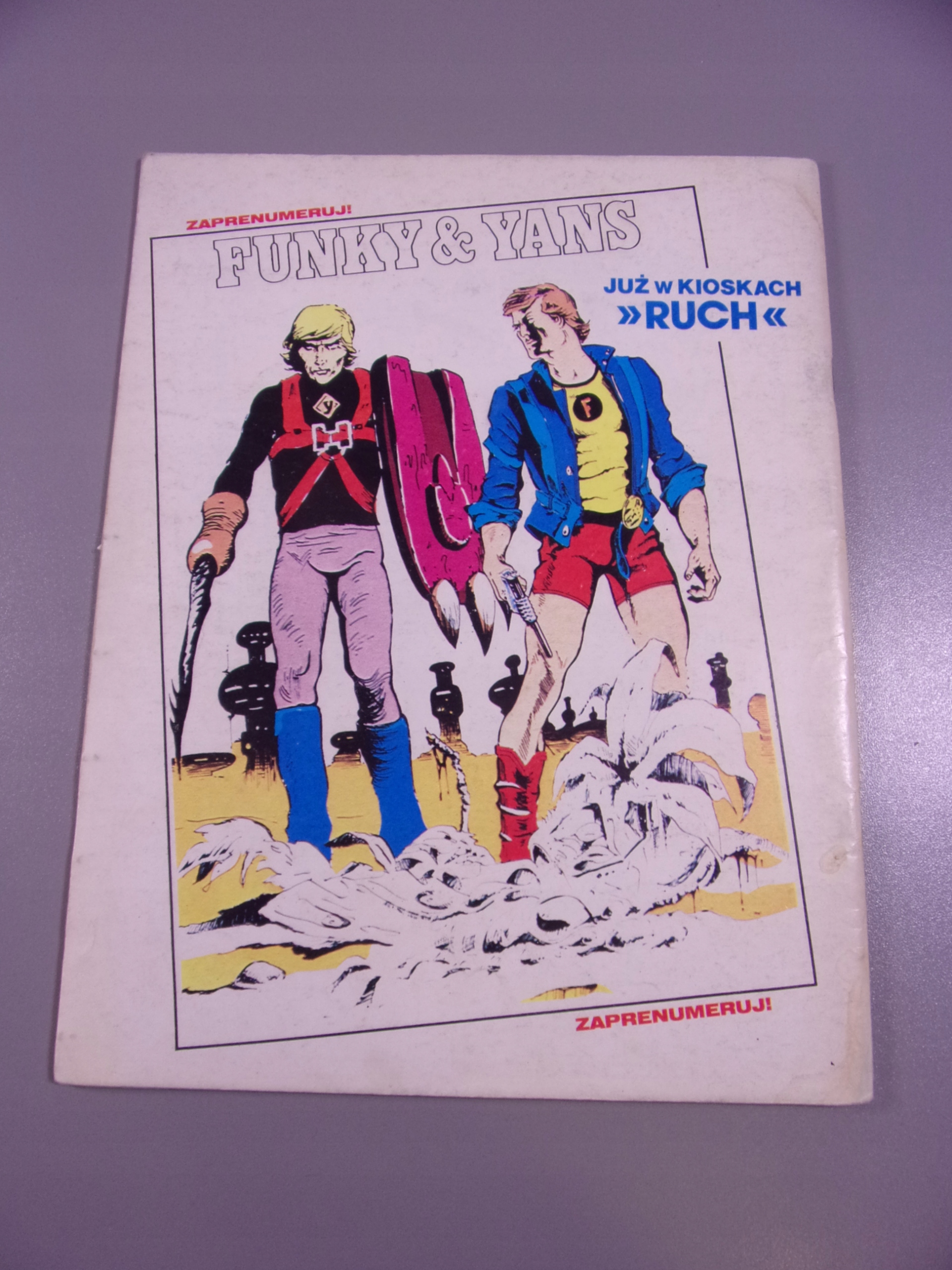 KOMIKS FANTASTYKA 1/1988 YANS WIĘZIEŃ WIECZNOŚCI
