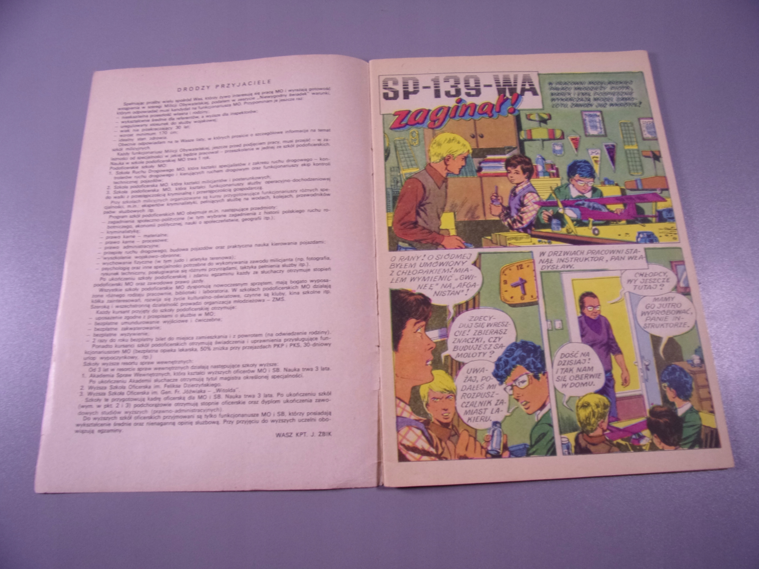 KAPITAN ŻBIK SP-139-WA ZAGINĄŁ! wydanie I 1975 r.