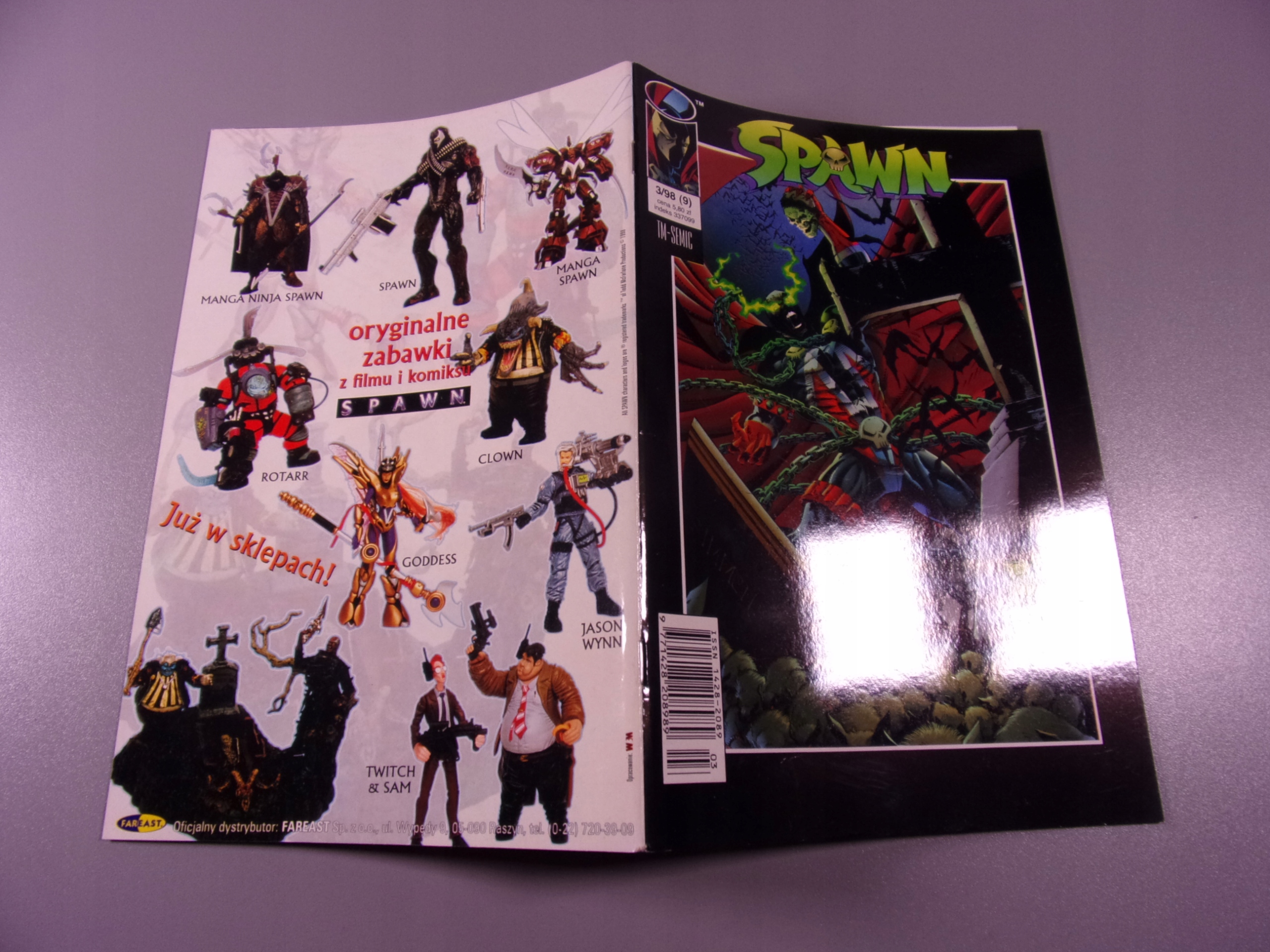 SPAWN 3/98 TM-Semic