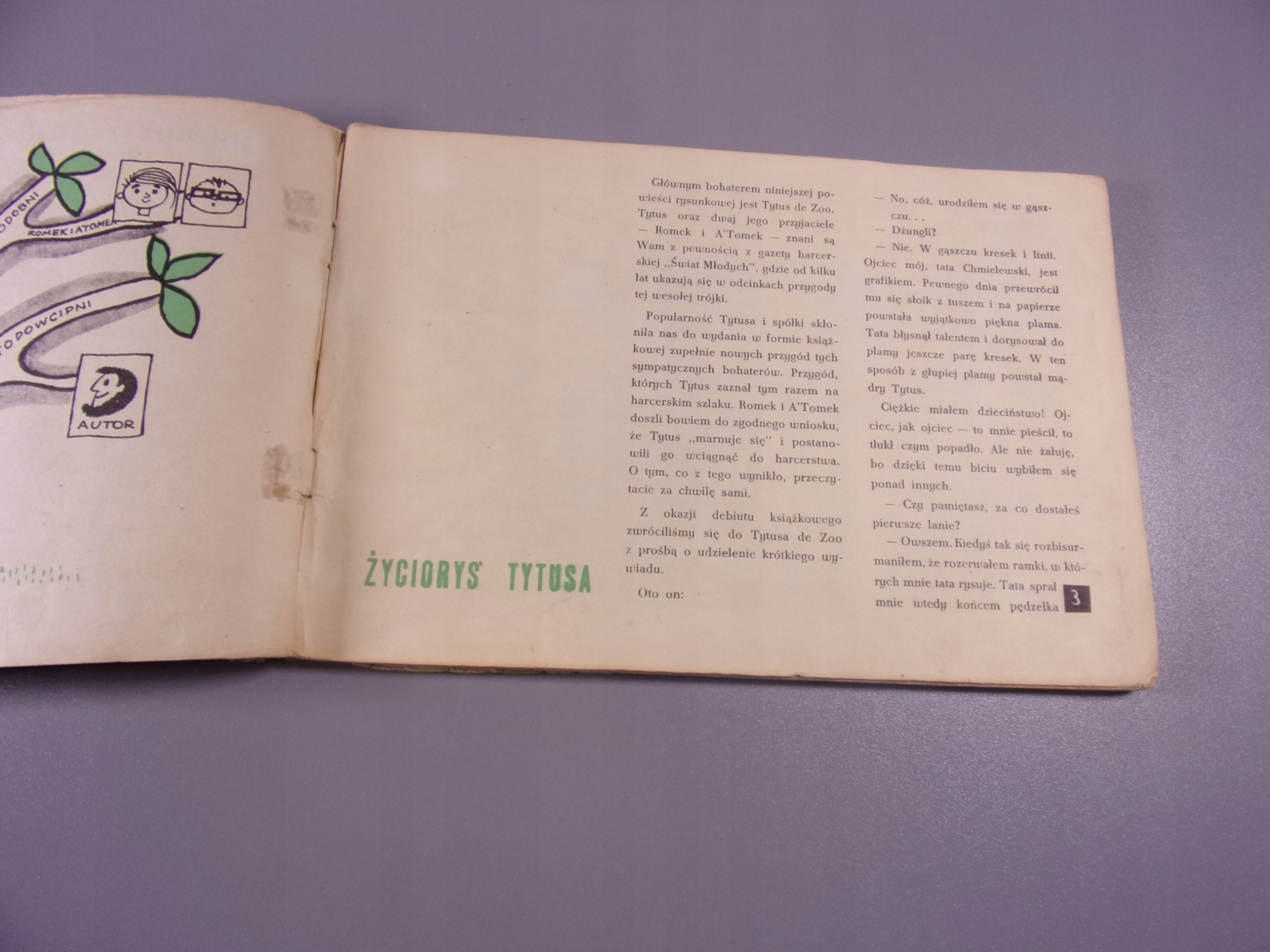 TYTUS księga I 1966 r. wyd. I HORYZONTY