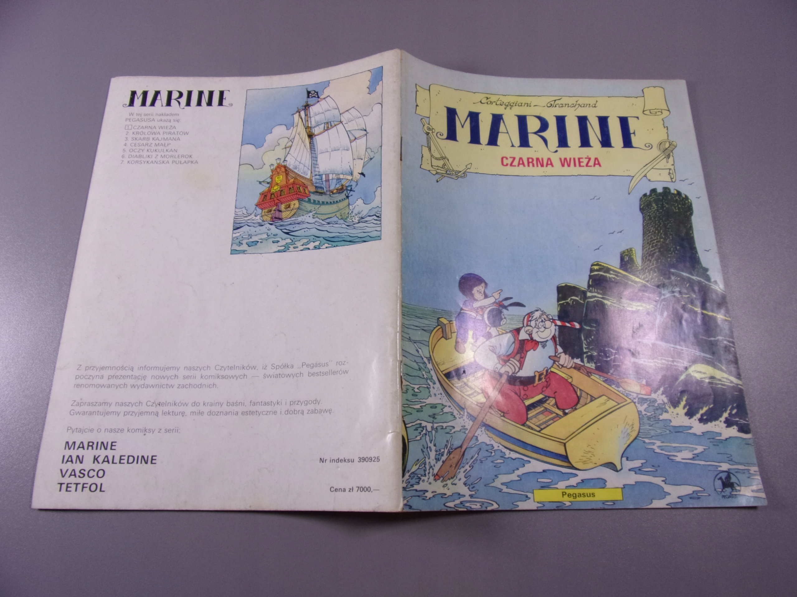 MARINE CZARNA WIEŻA wyd. I 1990 r.