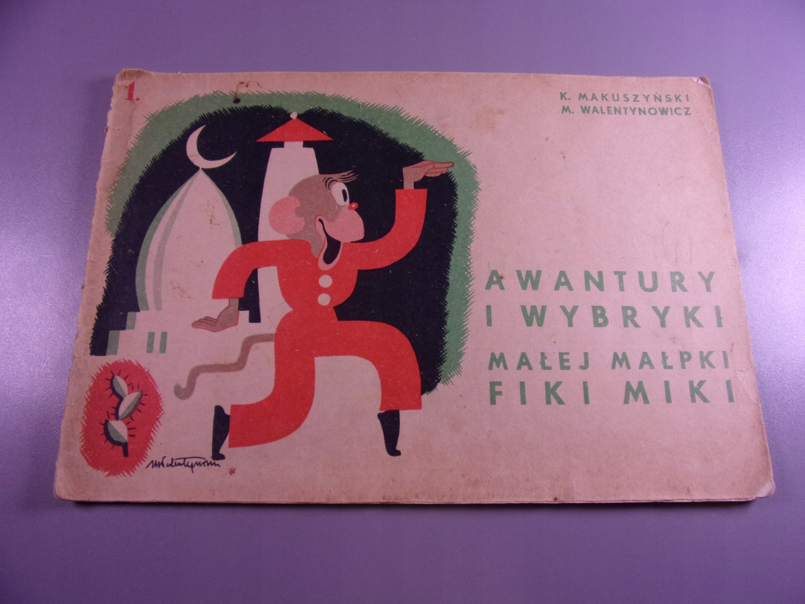 AWANTURY i WYBRYKI MAŁEJ MAŁPKI FIKI MIKI 1960 r.