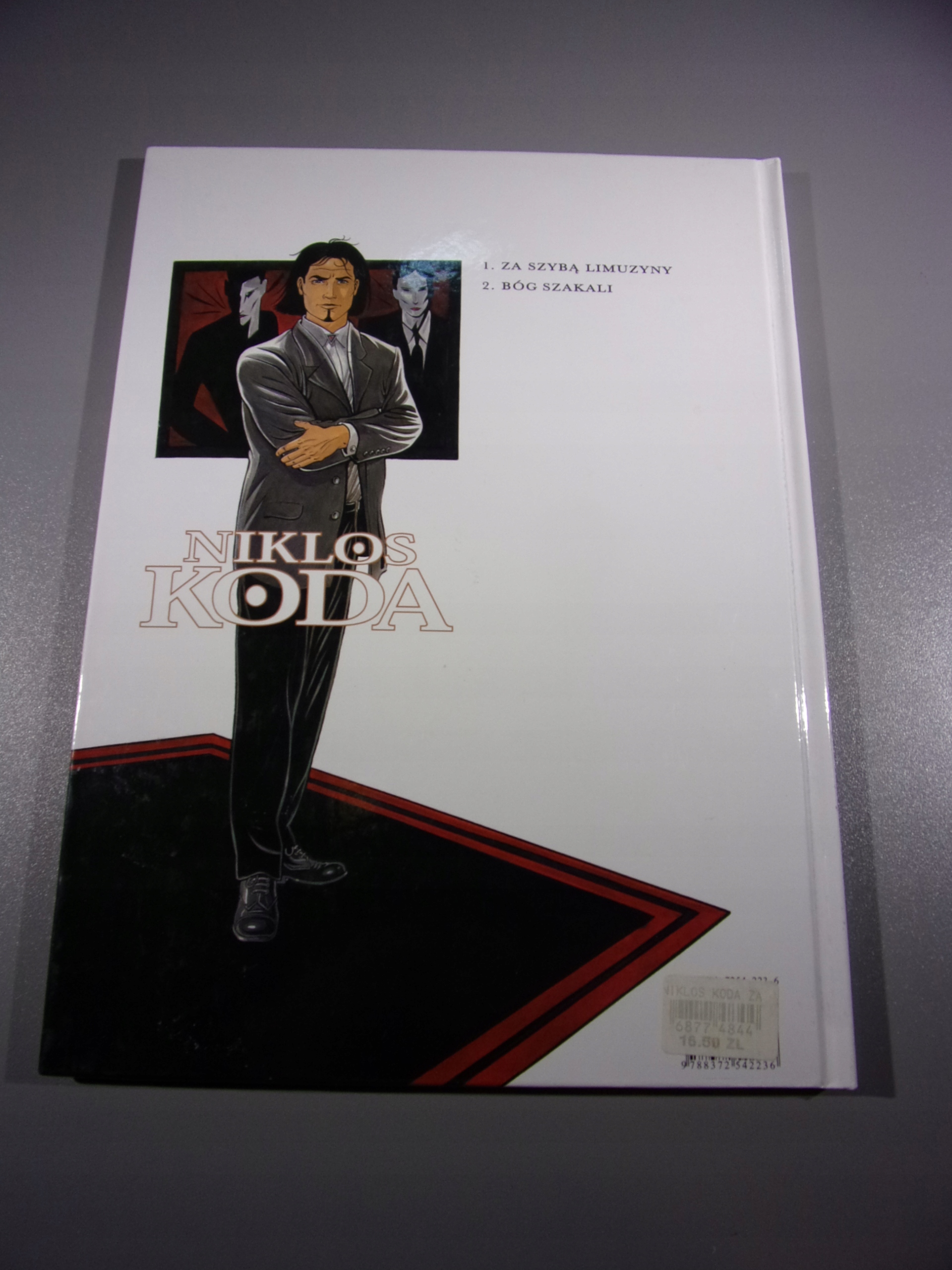 NIKOLAS KODA 1. ZA SZYBĄ LIMUZYNY wyd. I 2002 r.