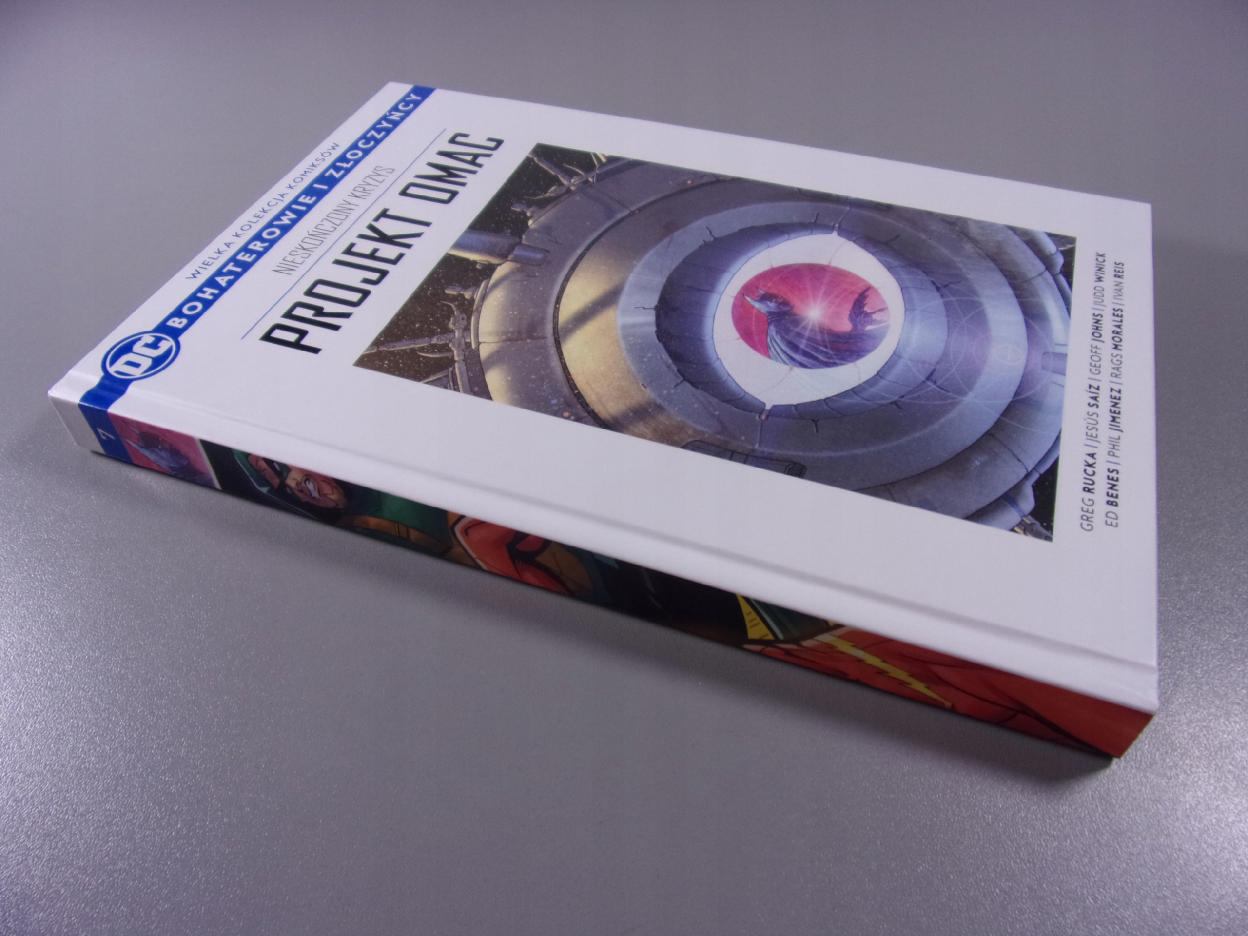 BOHATEROWIE i ZŁOCZYŃCY 7. NIESKOŃCZONY KRYZYS PROJEKT OMAC