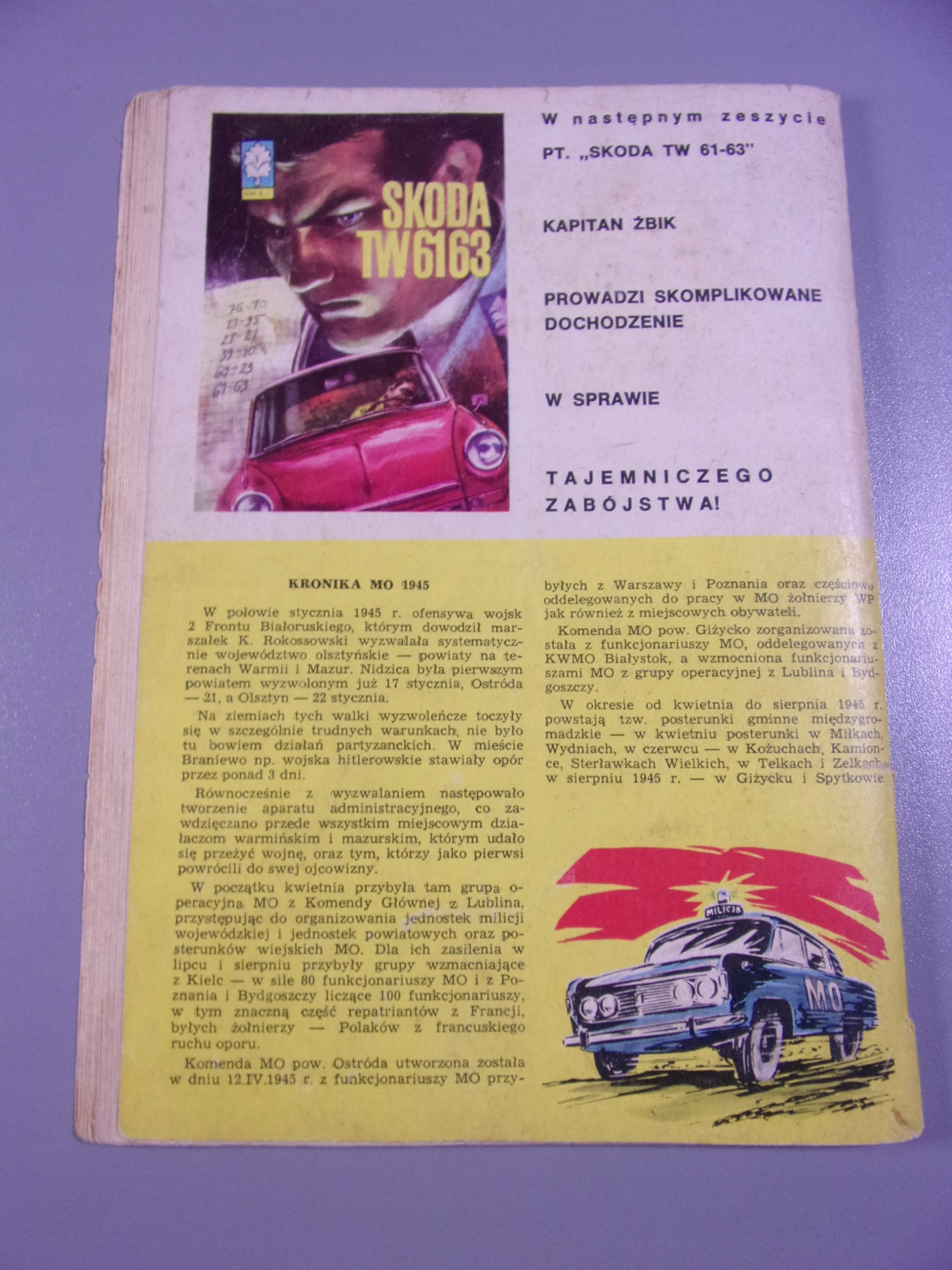 KAPITAN ŻBIK SALTO ŚMIERCI 1972 r. wydanie I