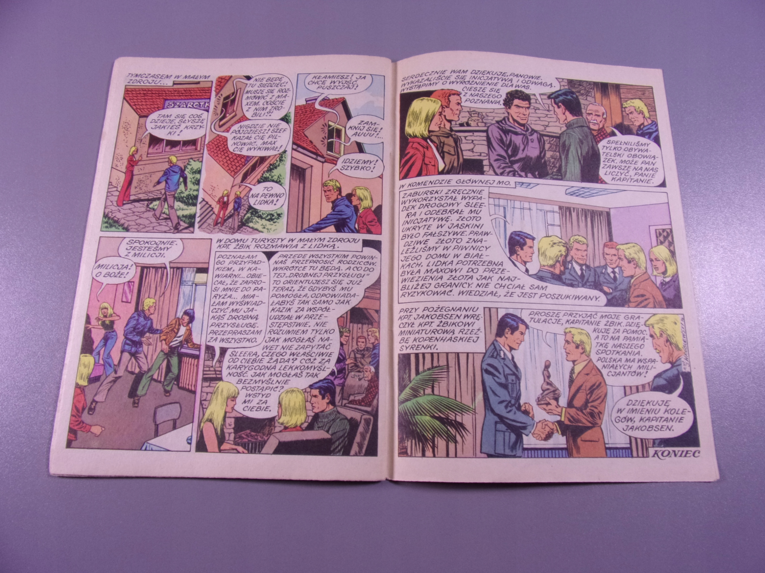 KAPITAN ŻBIK - JASKINIA ZBÓJCÓW 1981 r. wyd. II