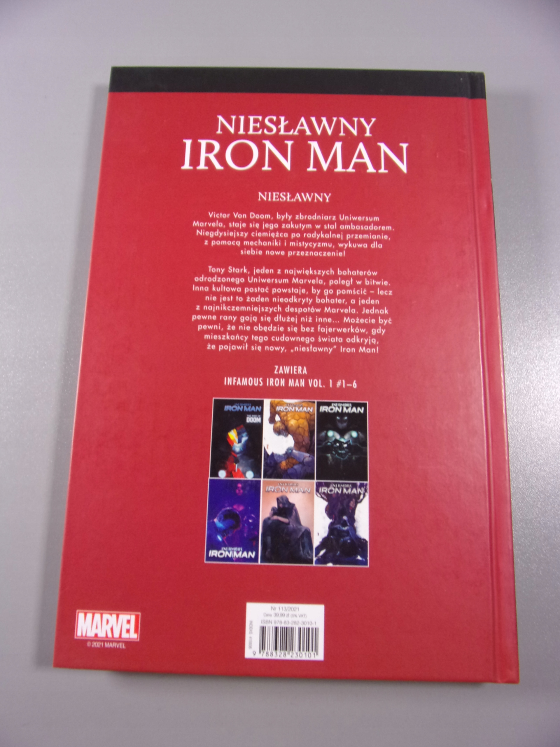 SUPERBOHATEROWIE MARVELA 113. NIESŁAWNY IRON MAN
