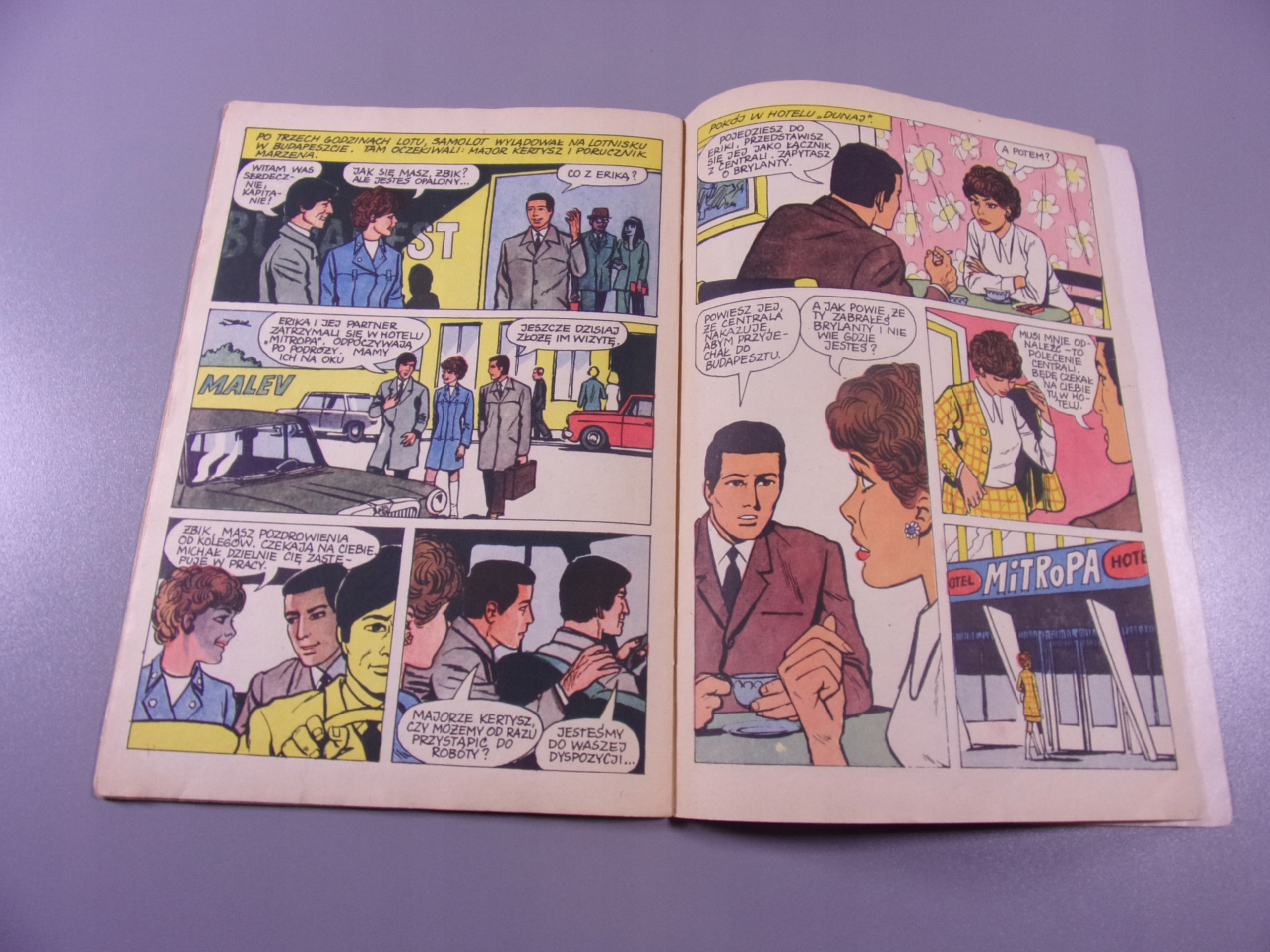 KAPITAN ŻBIK PODWÓJNY MAT wydanie I 1970 r.