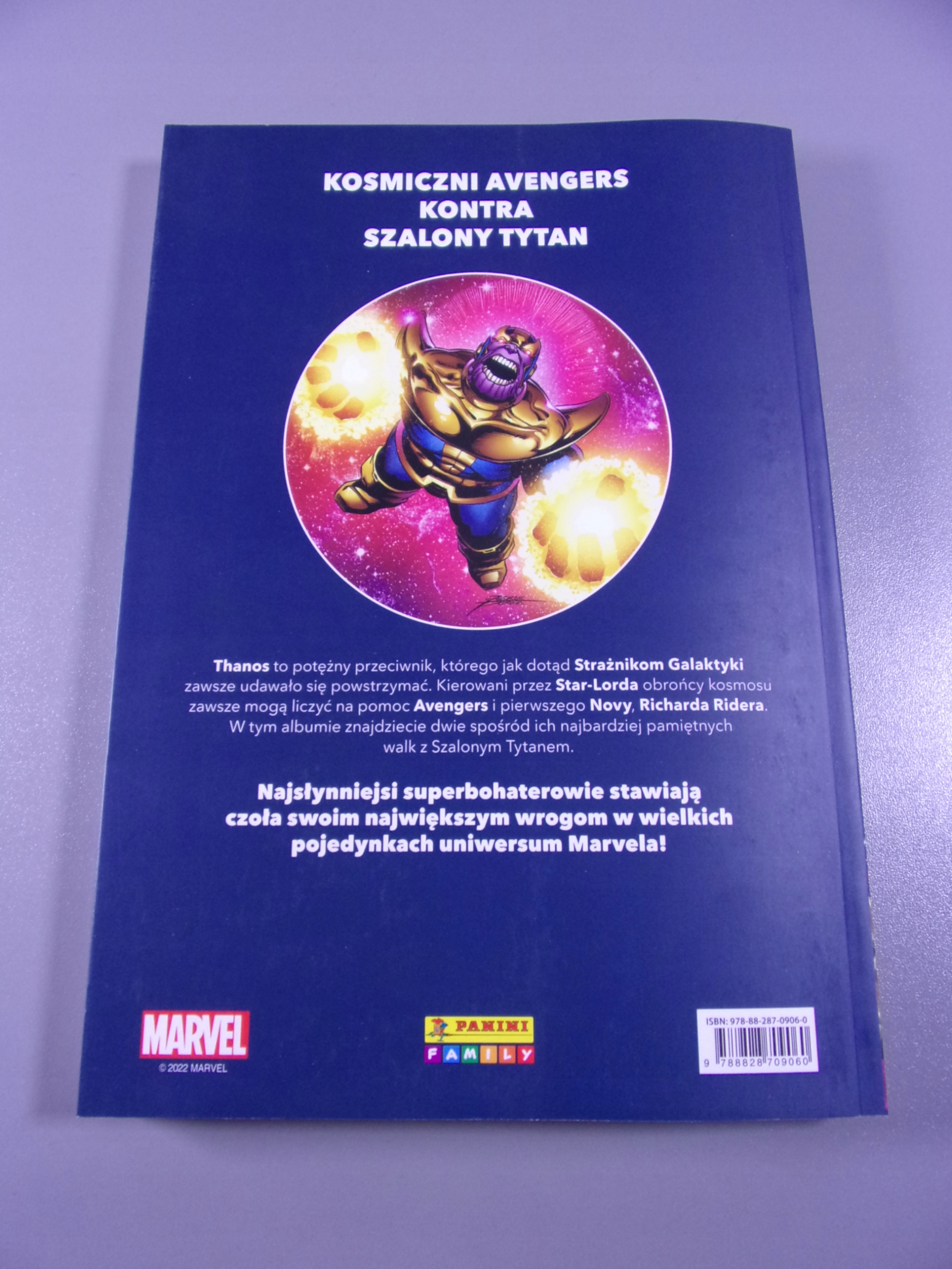 WIELKIE POJEDYNKI KOLEKCJA 2. STRAŻNICY GALAKTYKI KONTRA THANOS 2022 r