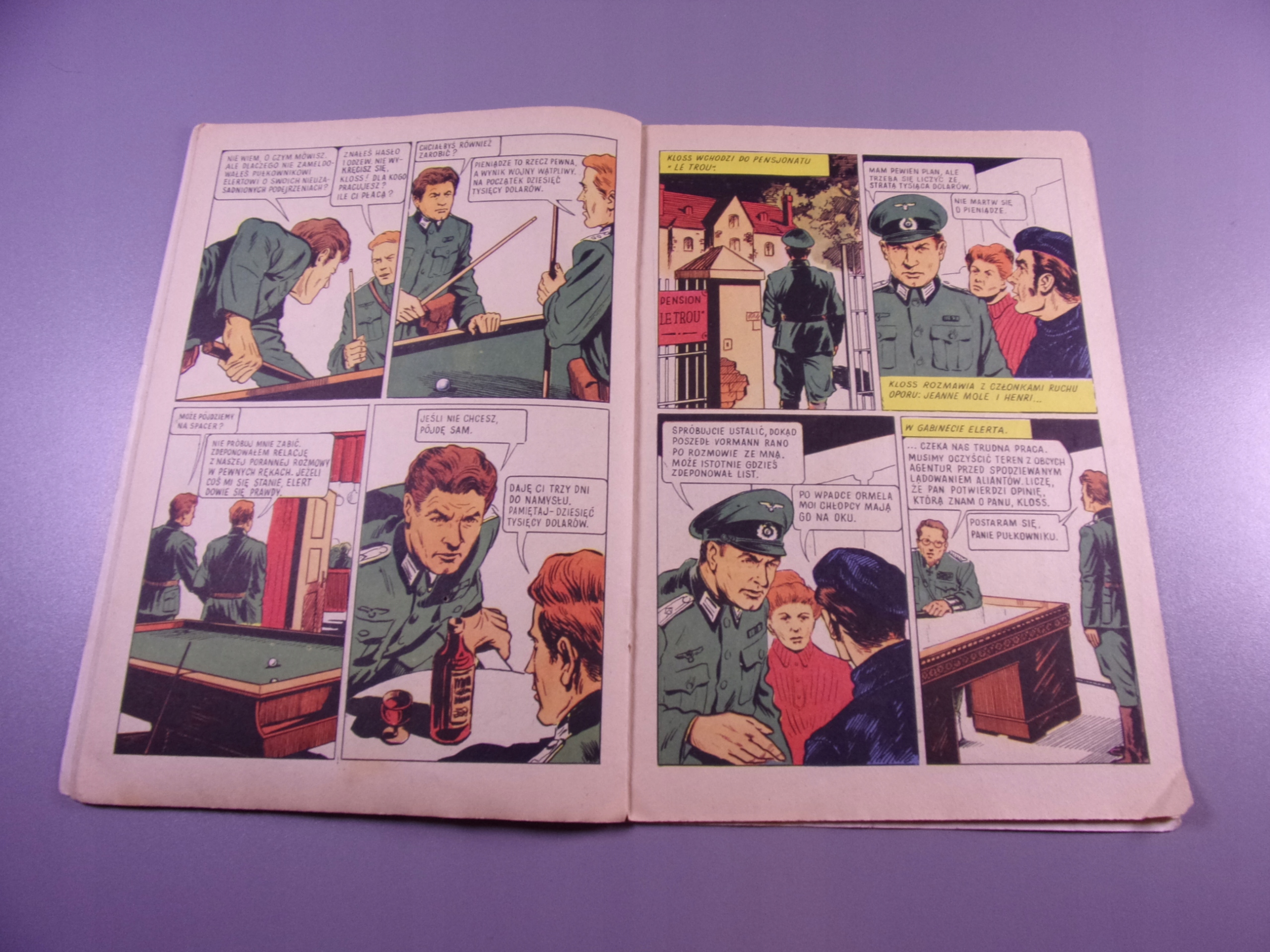 KAPITAN KLOSS 6. HASŁO wyd. I 1971 r.