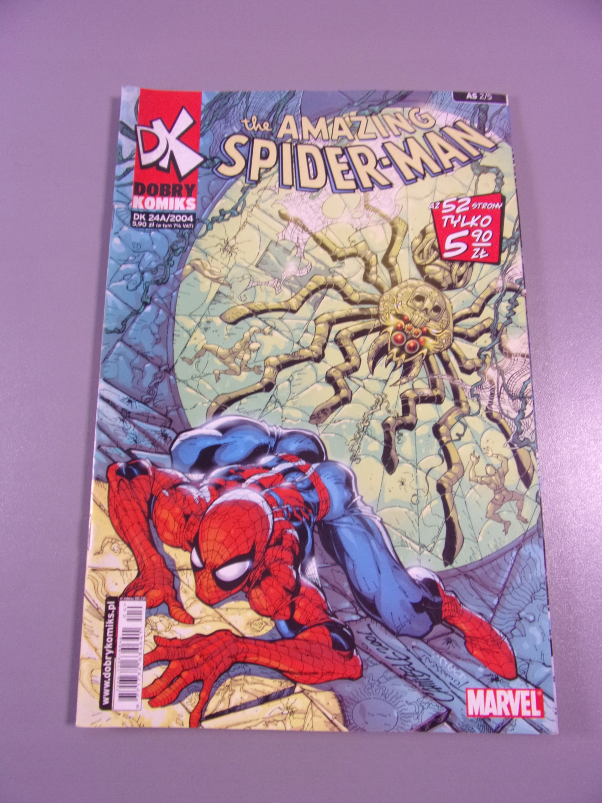 THE AMAZING SPIDER-MAN 2/5 - DK 24A/2004