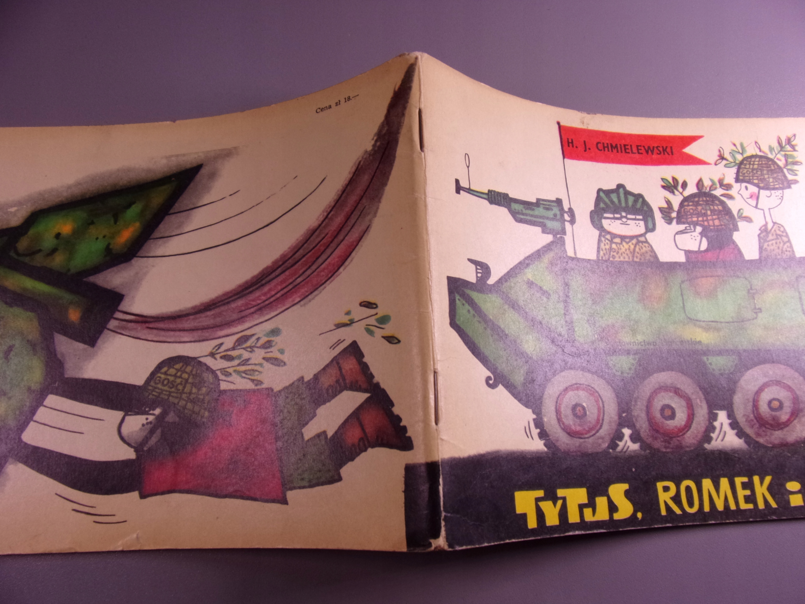 TYTUS, ROMEK i A'TOMEK księga IV wydanie I 1969 r.