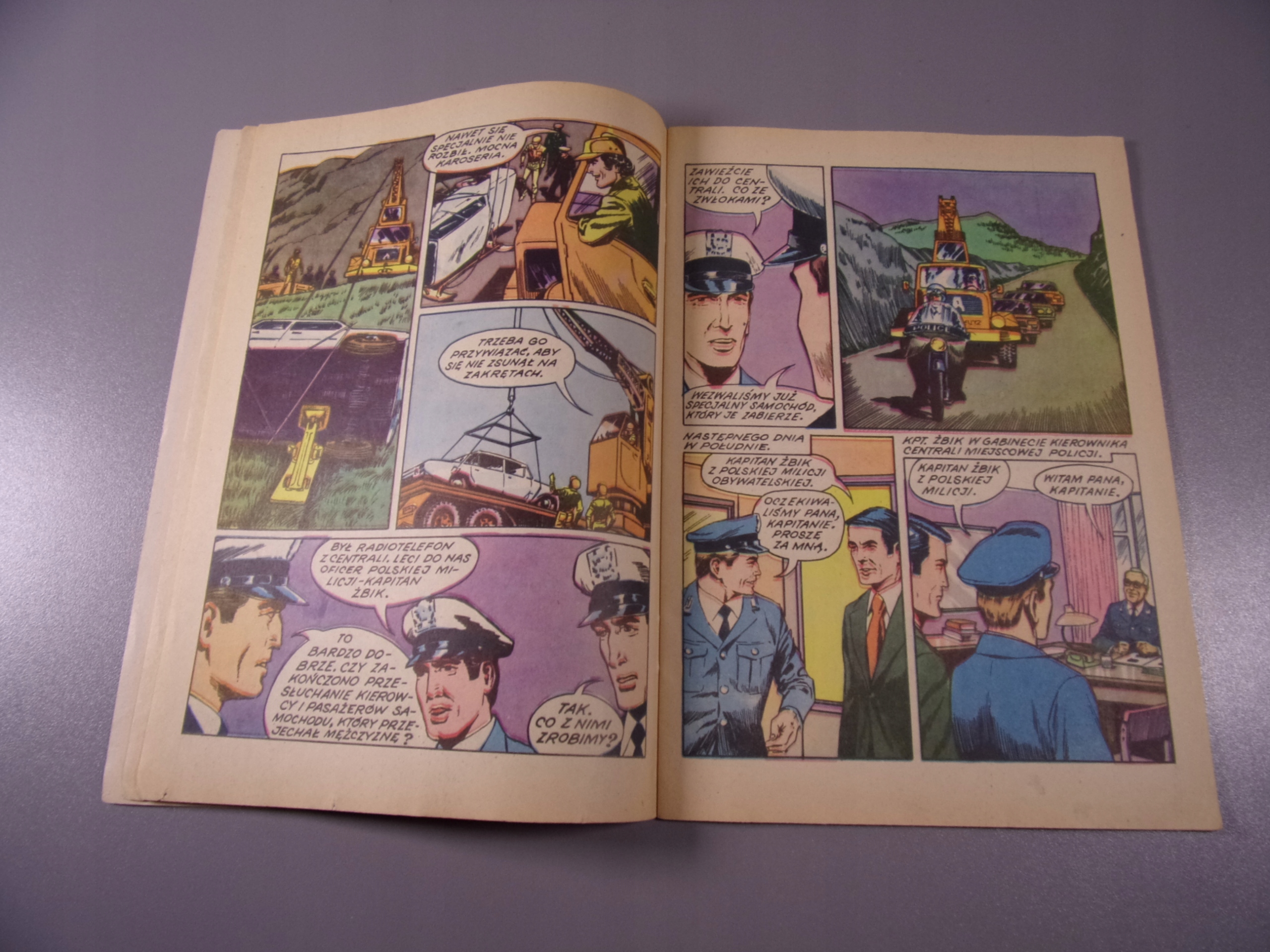 KAPITAN ŻBIK W PUŁAPCE wydanie I 1974 r.