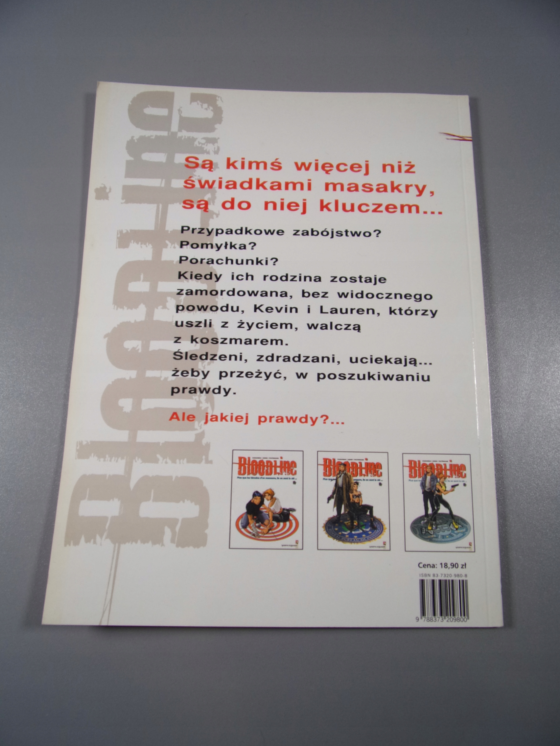 BLOODLINE CZERWONY KSIĘŻYC wyd. I 2002 r.